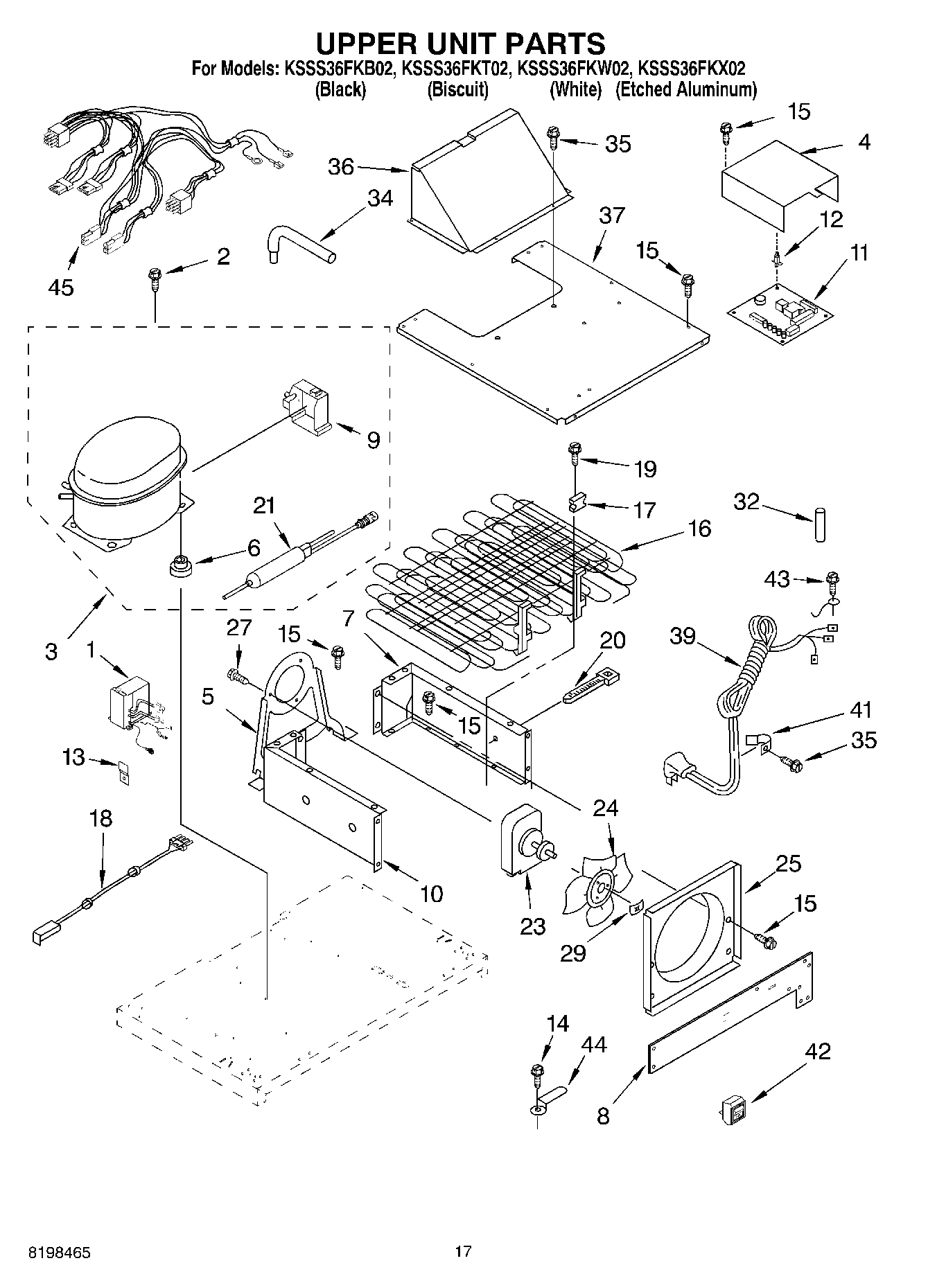 11 - UPPER UNIT PARTS