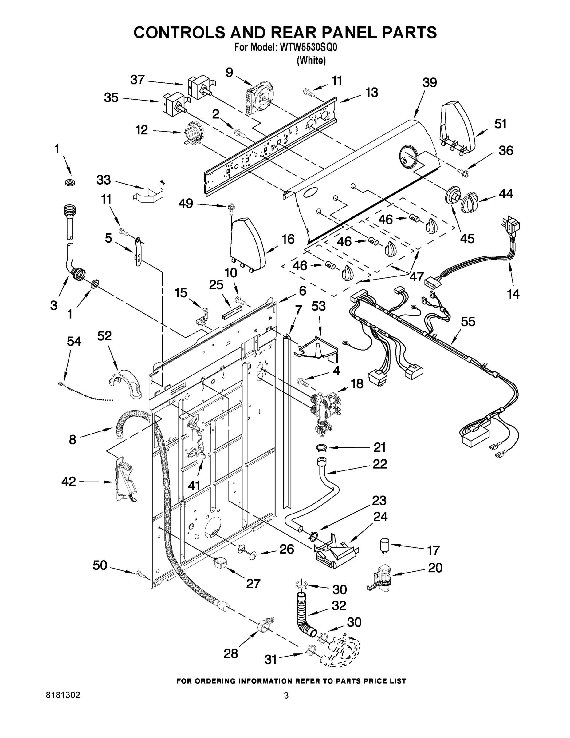 02 - CONTROLS AND REAR PANEL PARTS