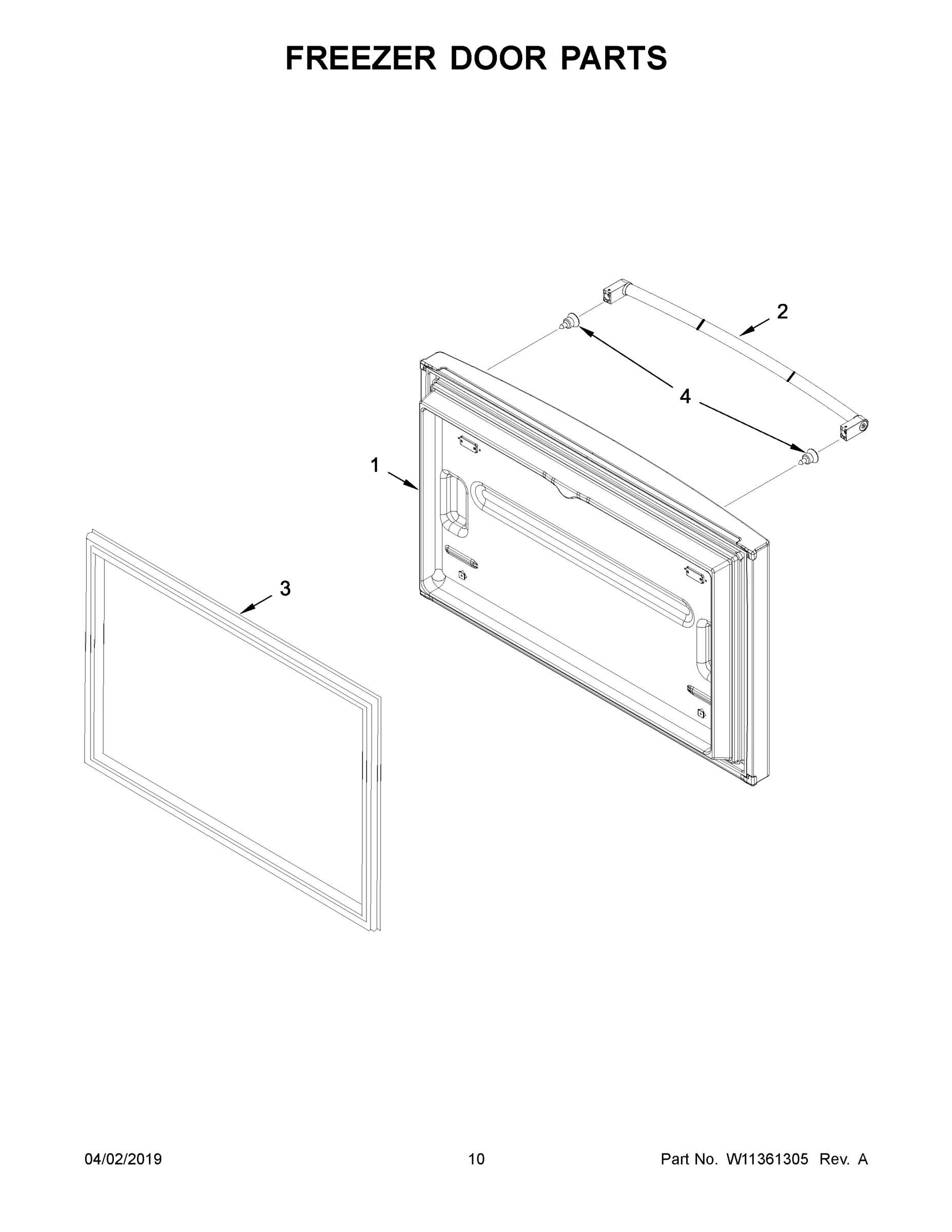 06 - FREEZER DOOR PARTS