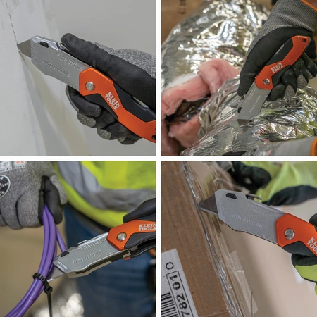 44130 Klein Tools Auto-Loading Folding Utility Knife - Image 6