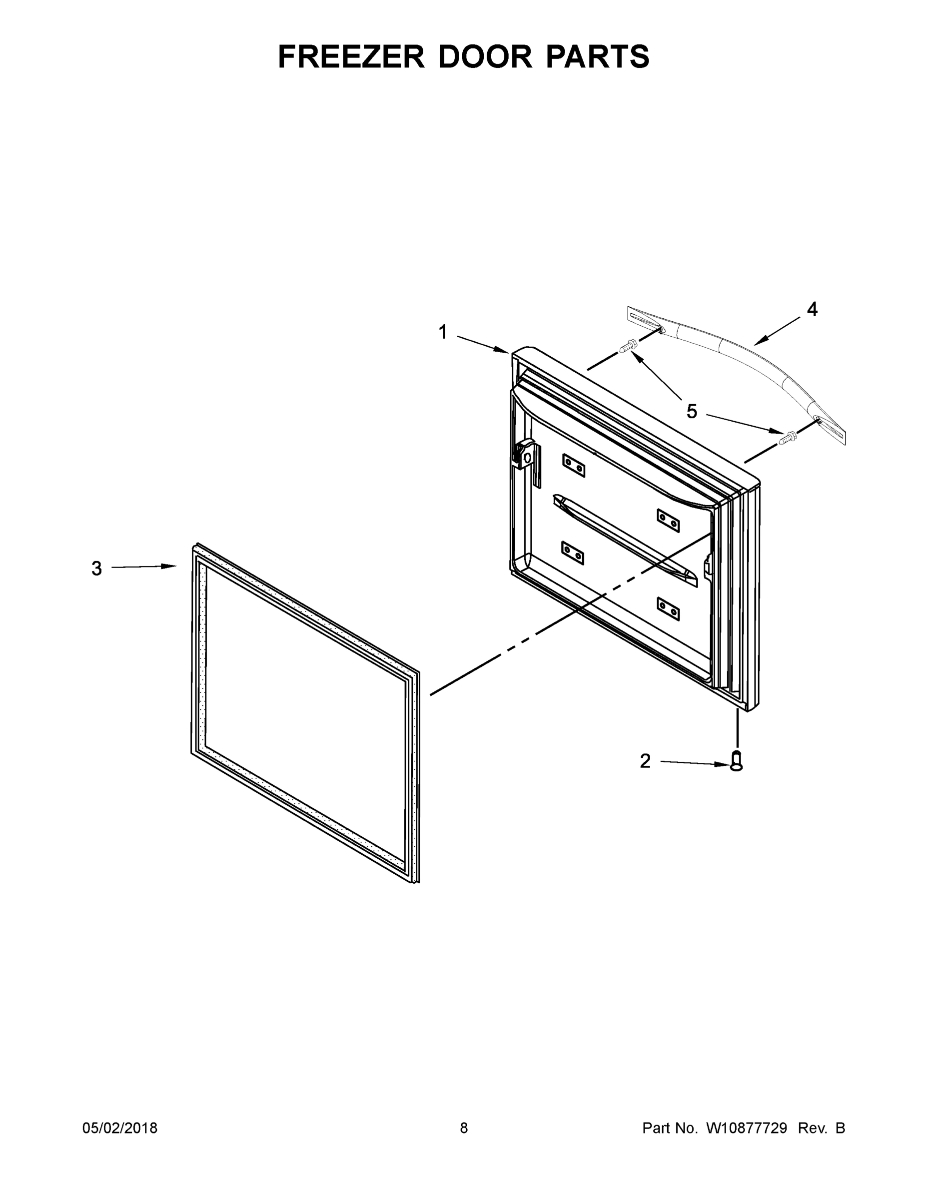 05 - FREEZER DOOR PARTS