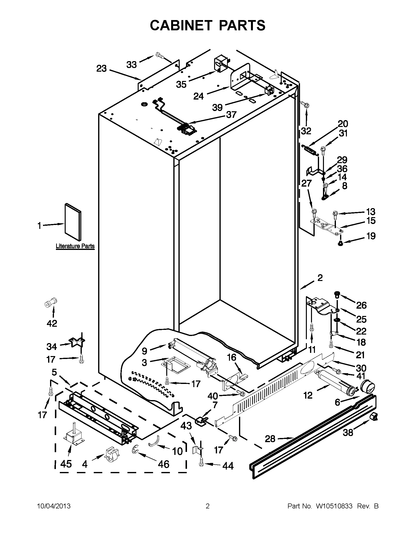 02 - CABINET PARTS