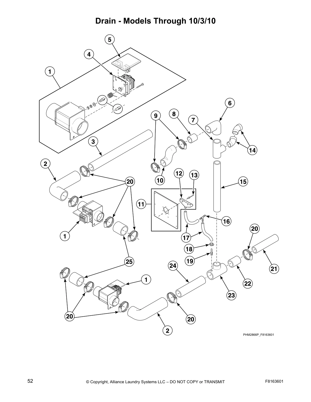 Drain - Models Through 10/3/10