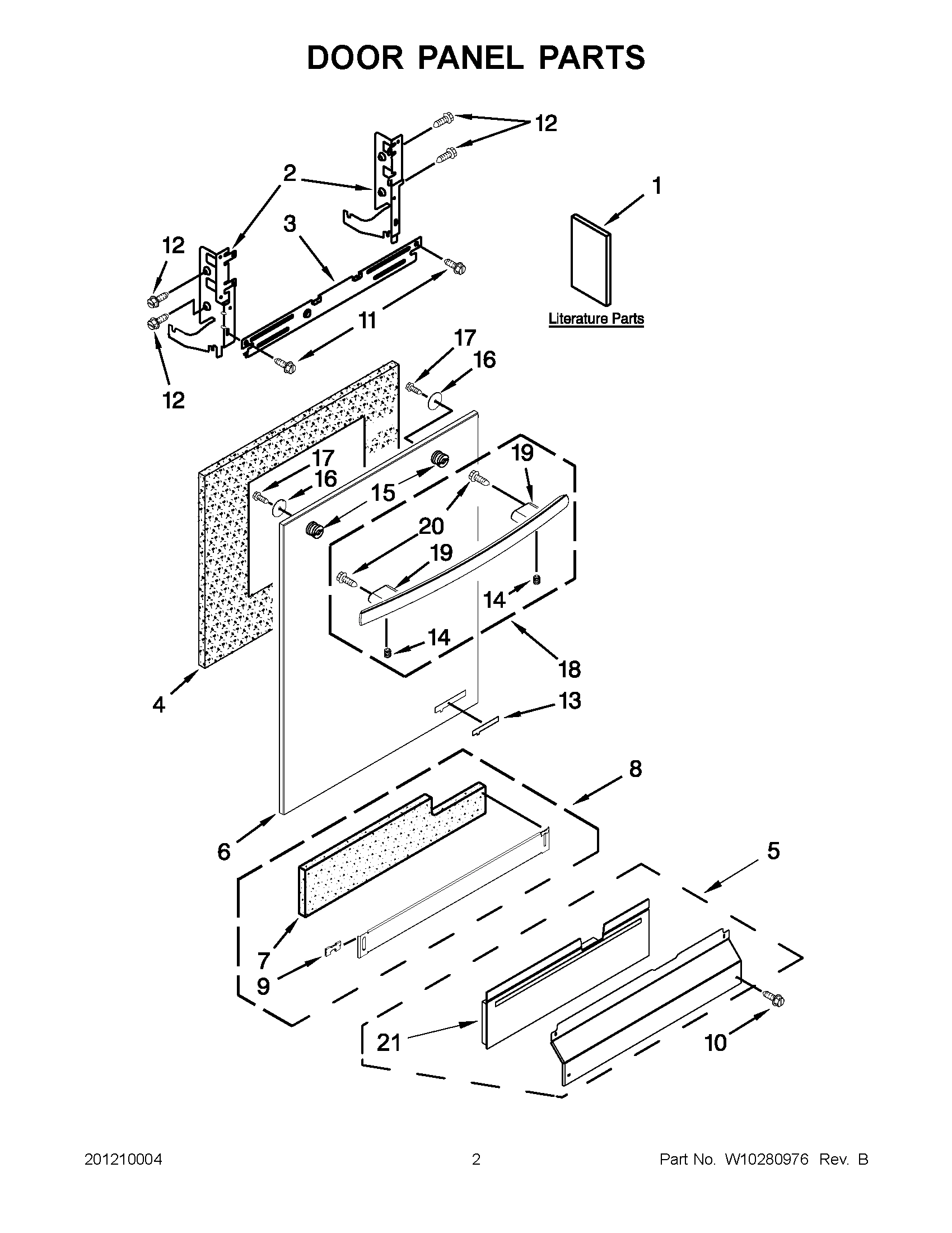 01 - DOOR PANEL PARTS