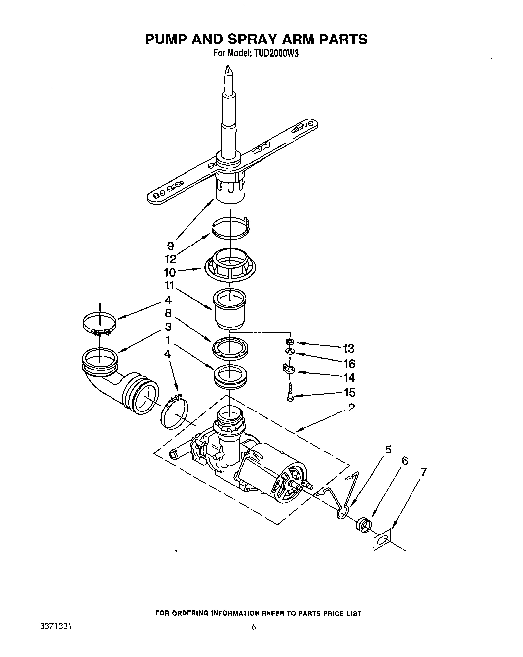 06 - PUMP AND SPRAY ARM
