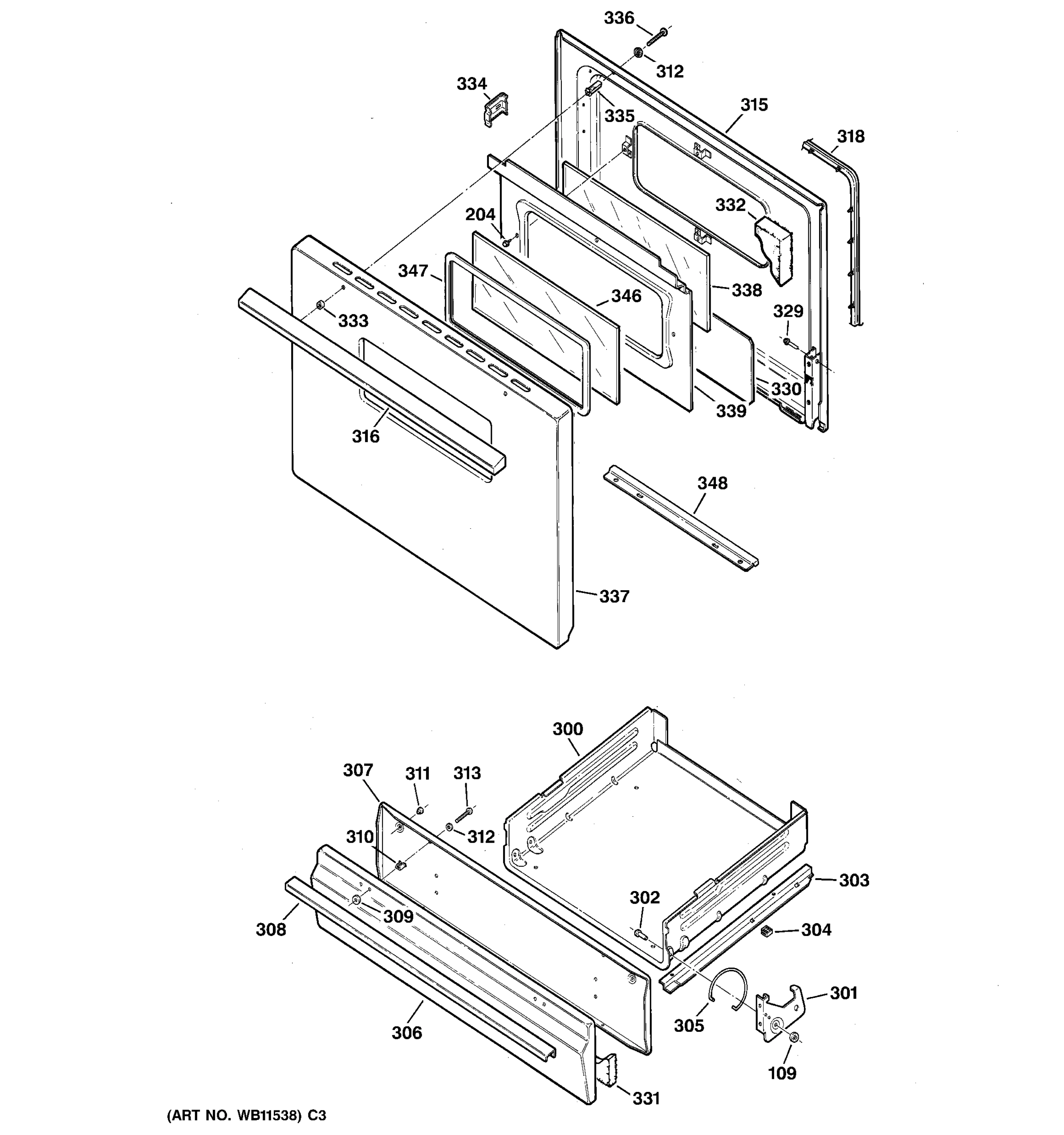 DOOR & DRAWER PARTS