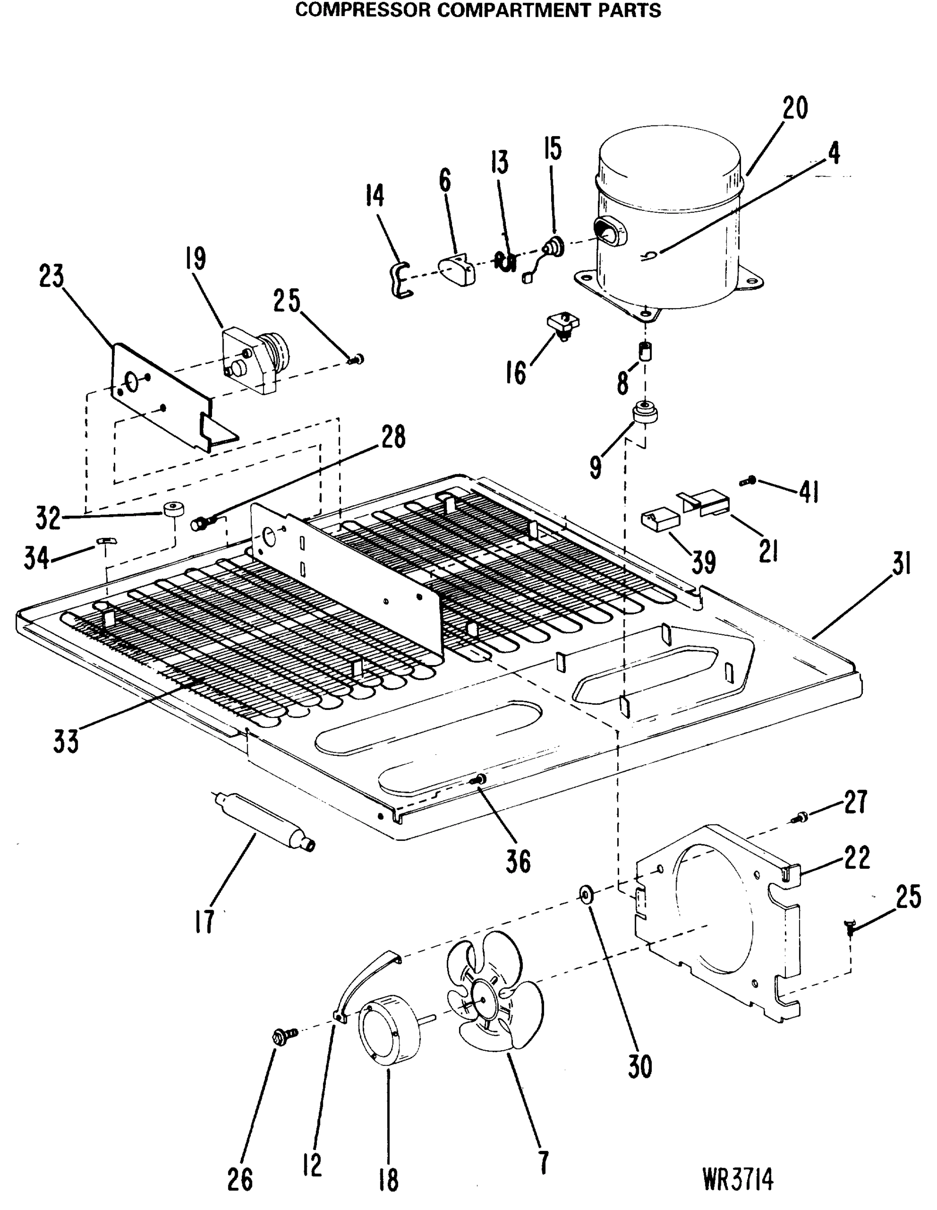 COMPRESSOR COMPARTMENT PARTS