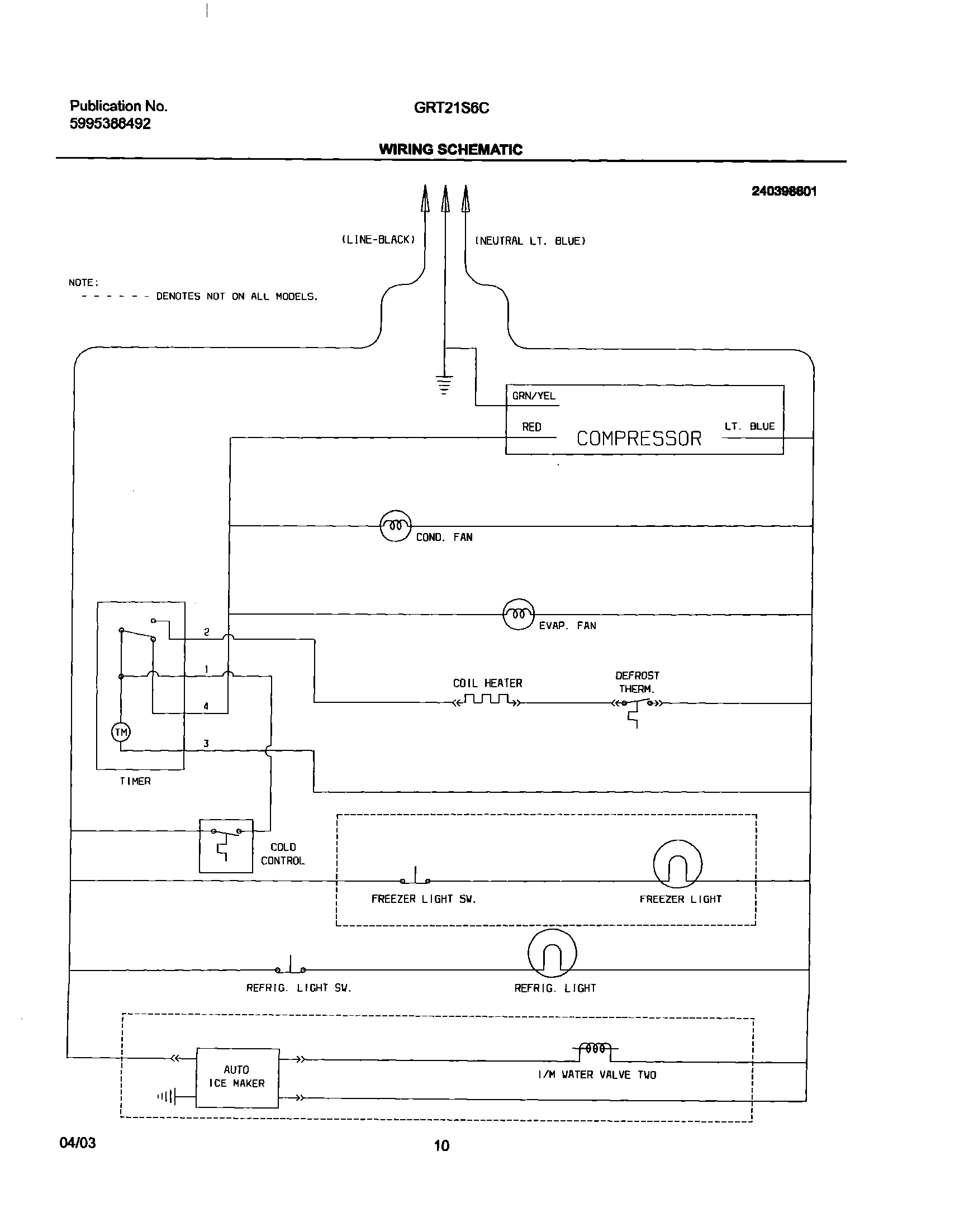 10 - WIRING SCHEMATIC