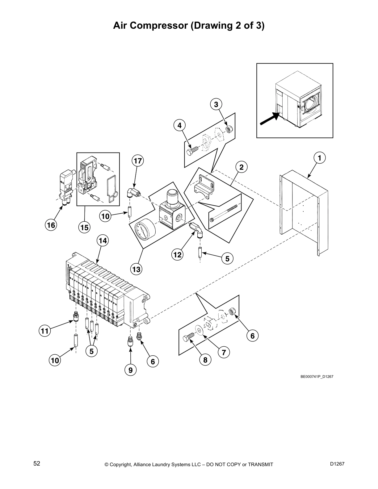 Air Compressor (Drawing 2 of 3)