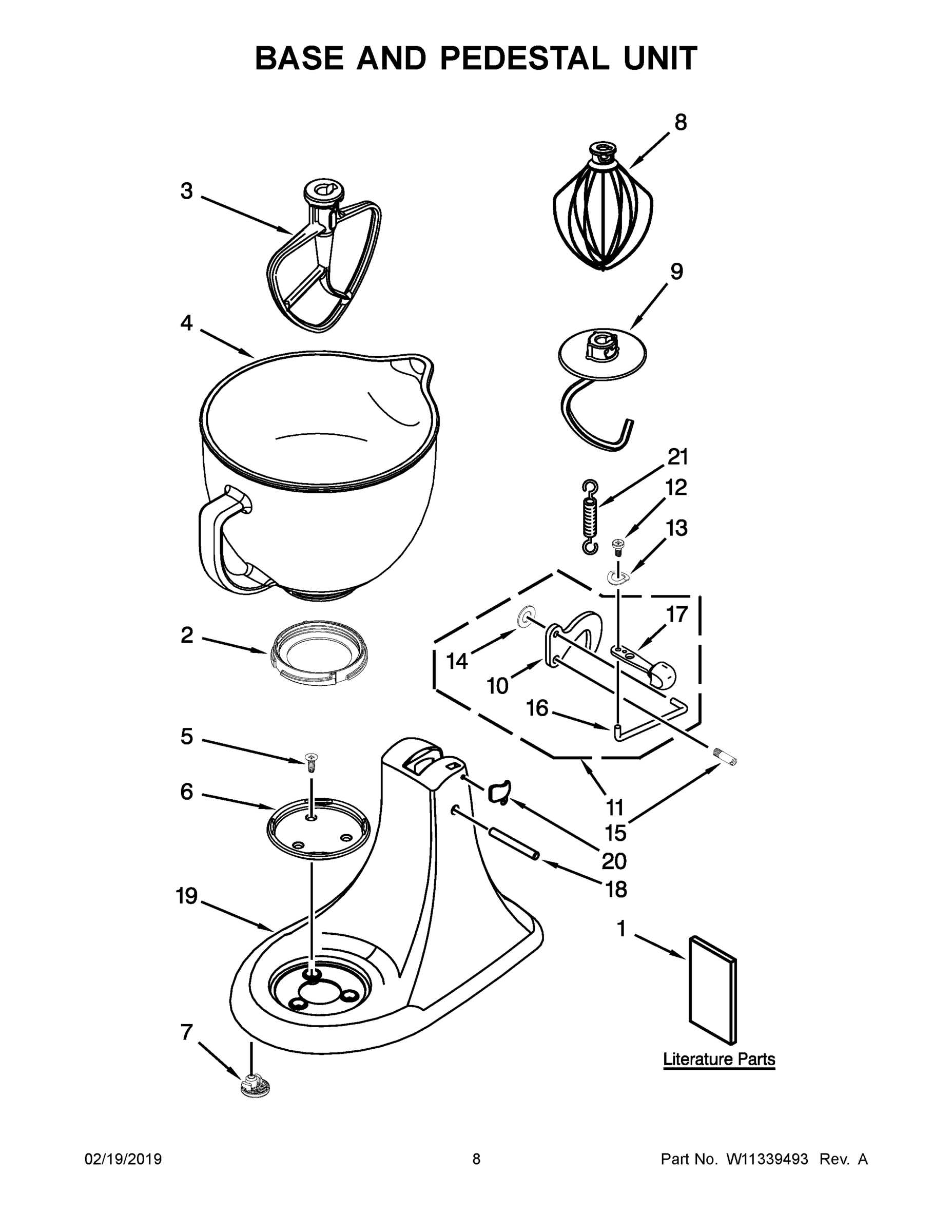 05 - BASE AND PEDESTAL UNIT