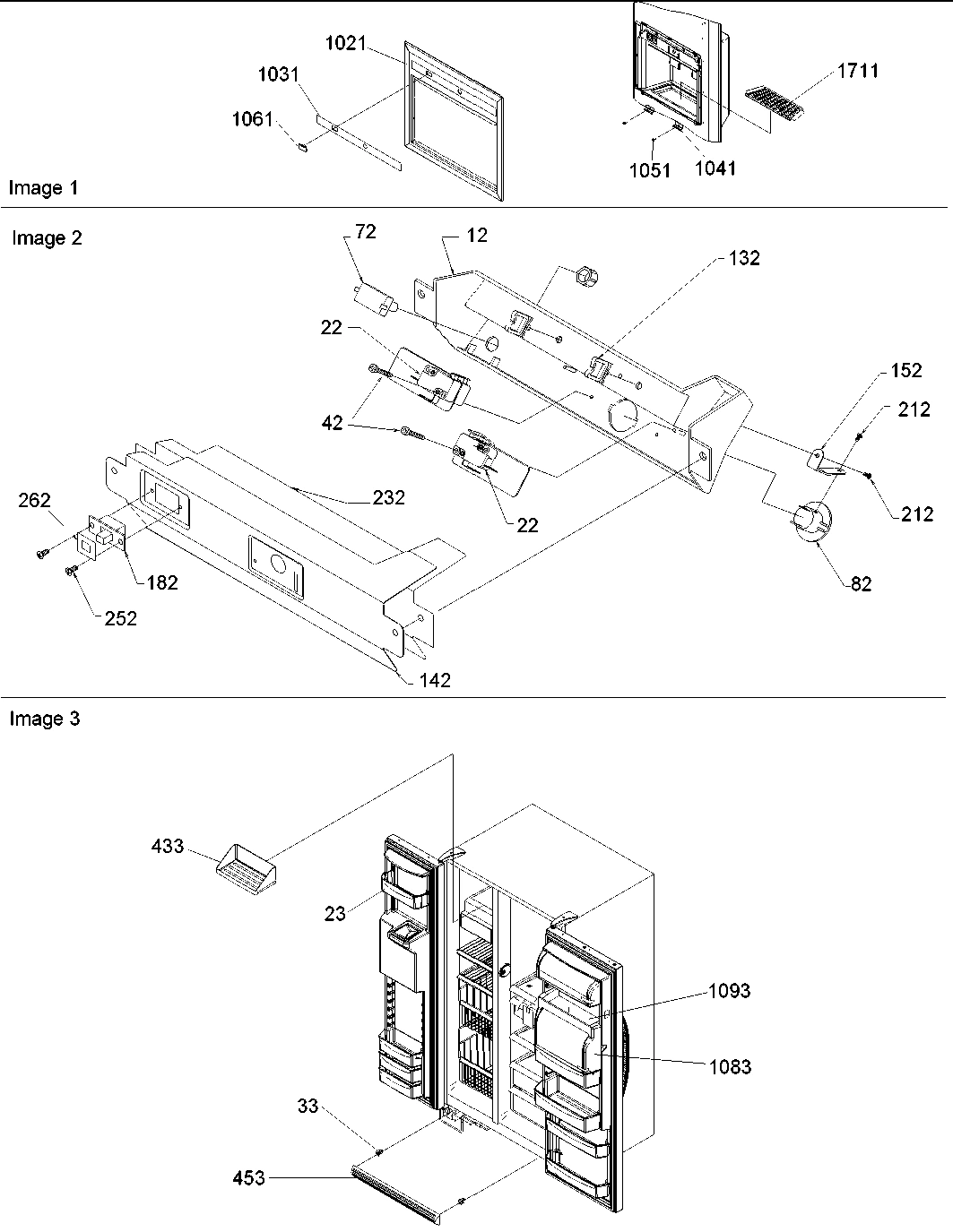 05 - Facade Disp Cover and Elec. Brkt Assy