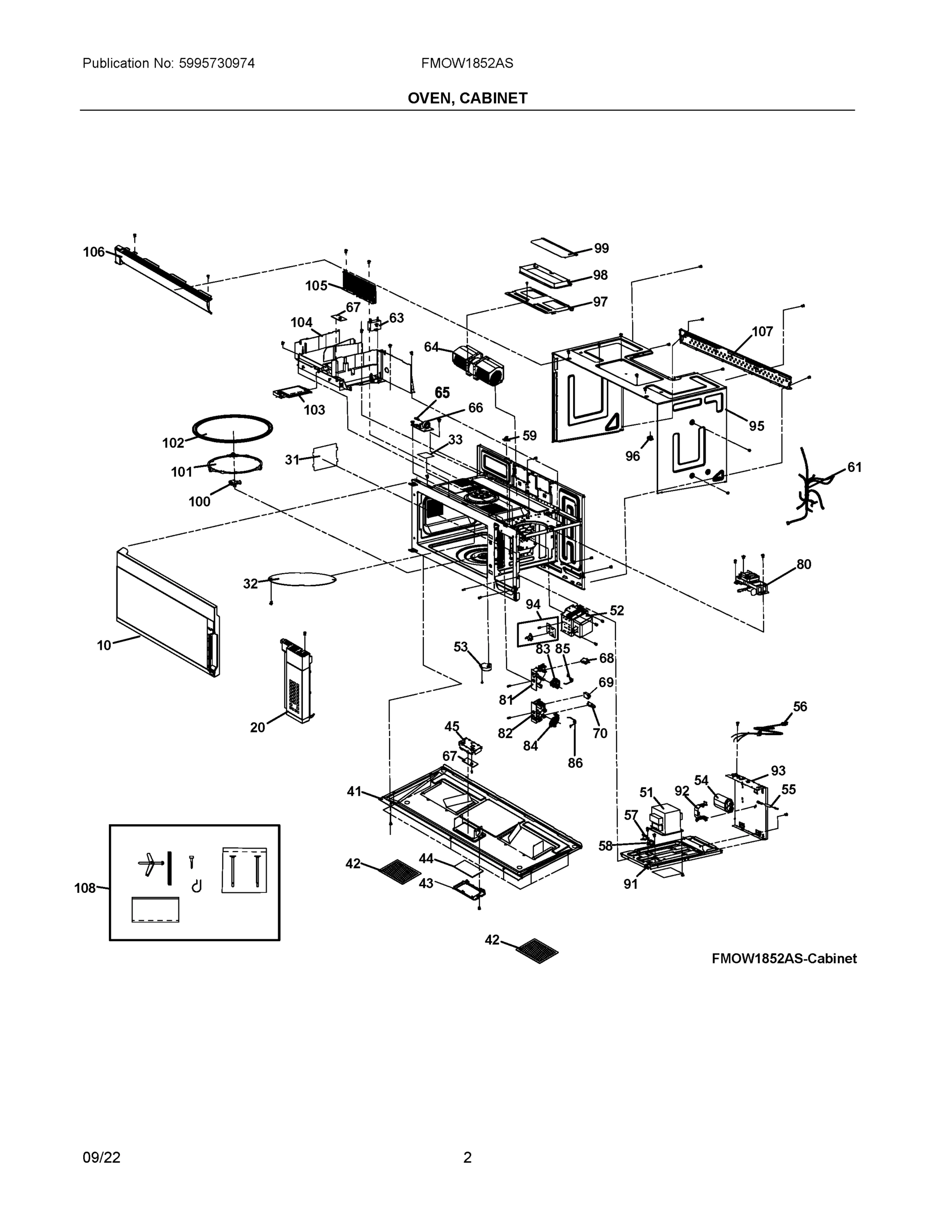 02 - OVEN, CABINET