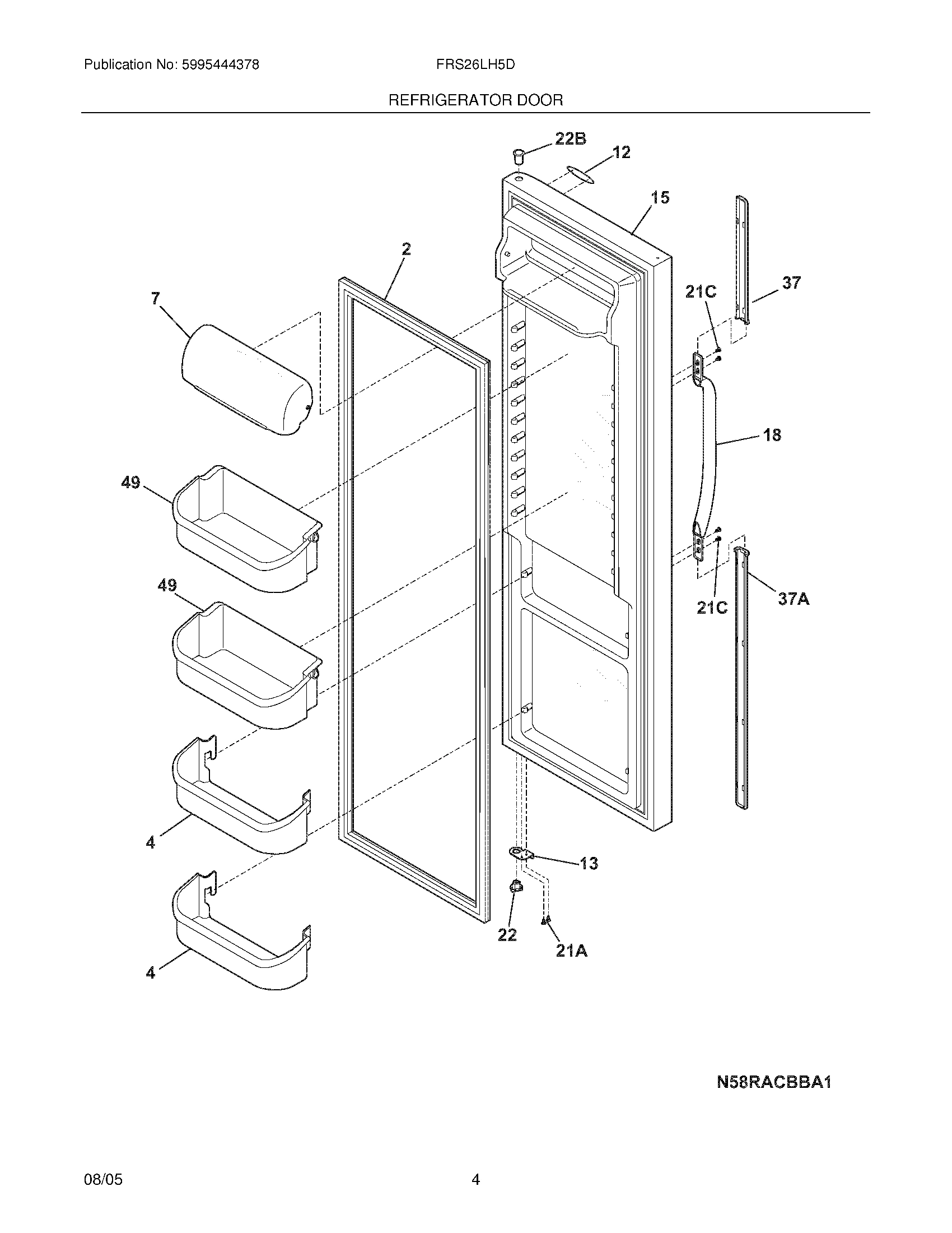 05 - REFRIGERATOR DOOR