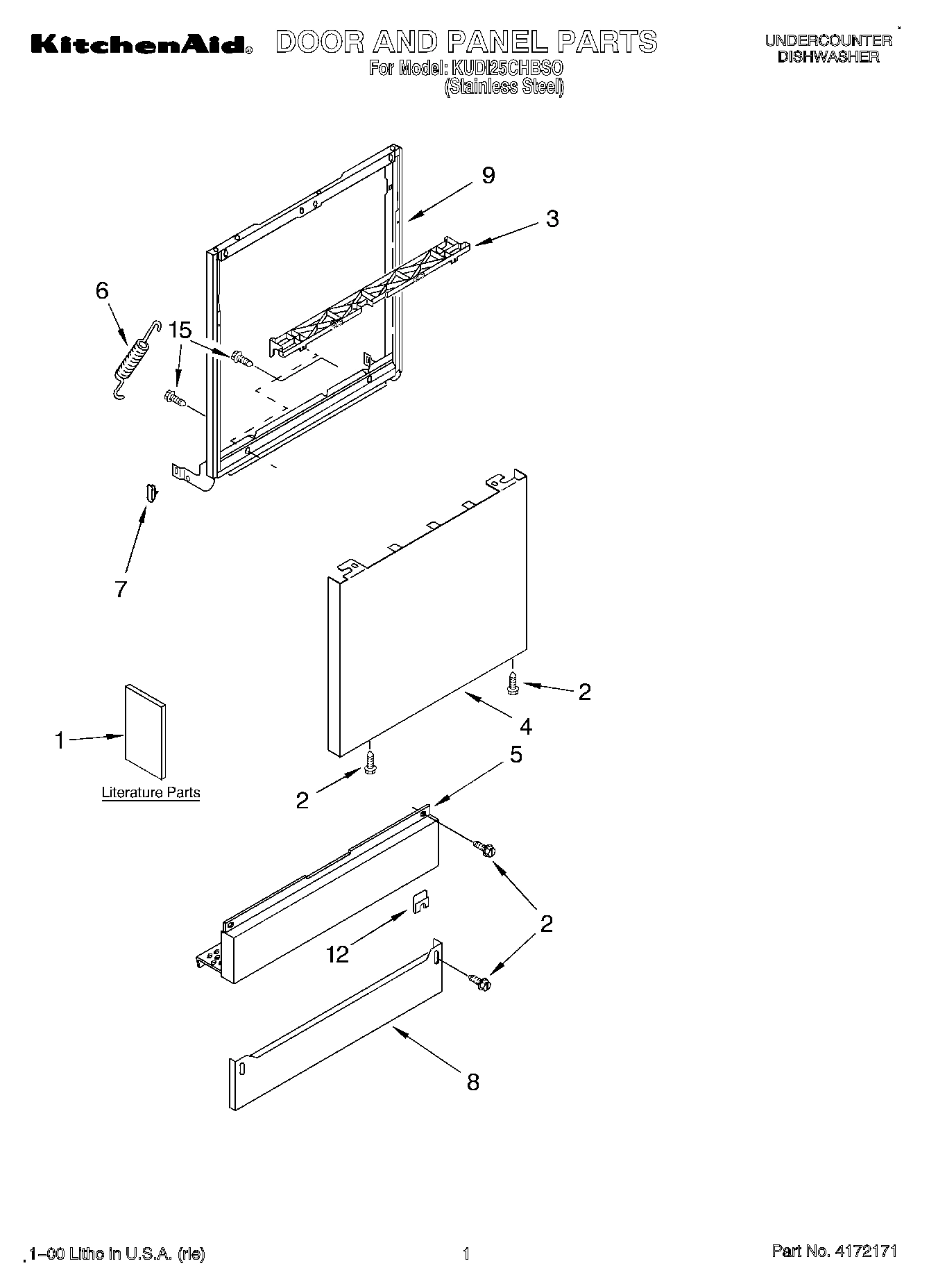 01 - DOOR AND PANEL, LITERATURE