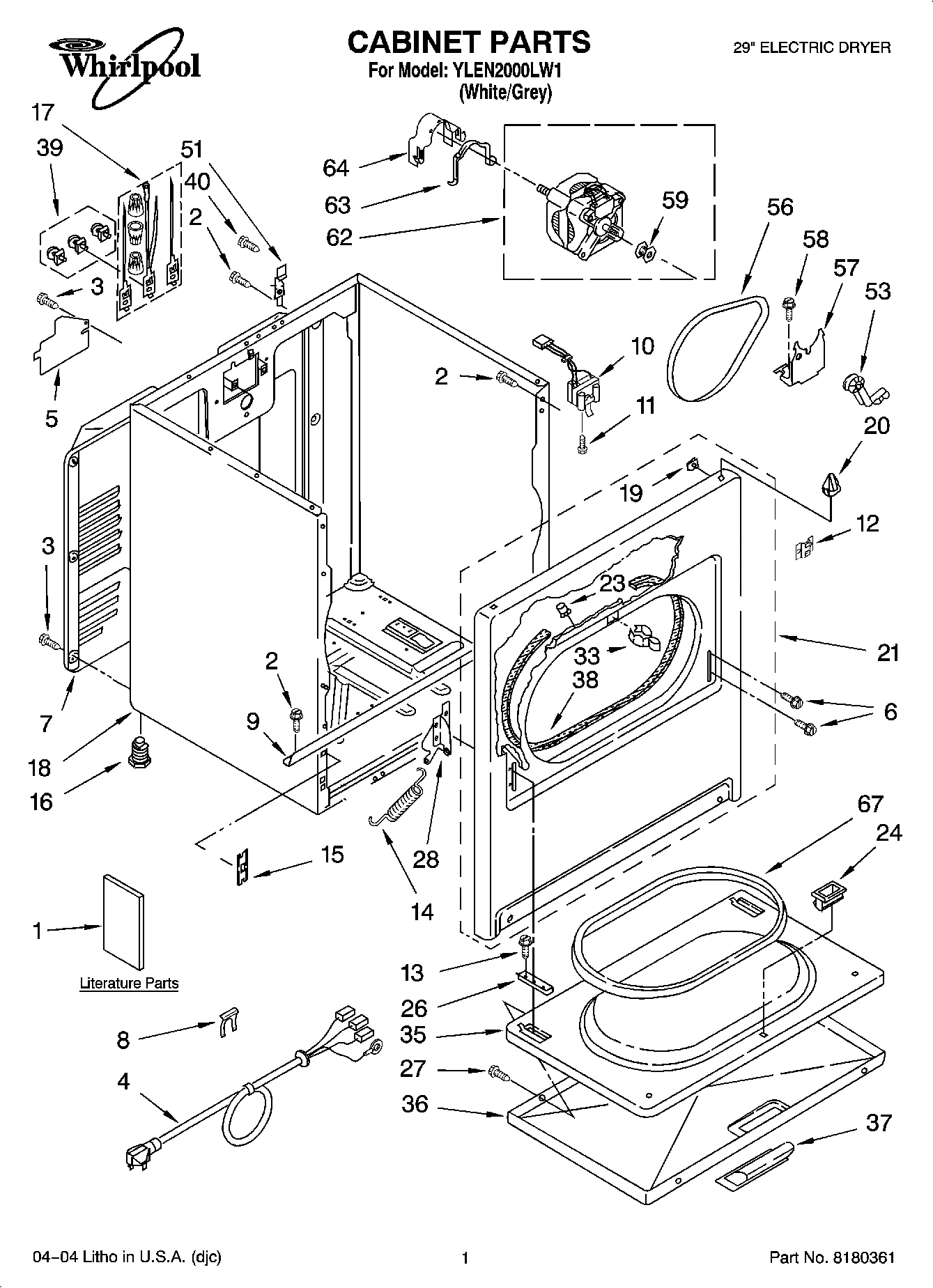 01 - CABINET PARTS
