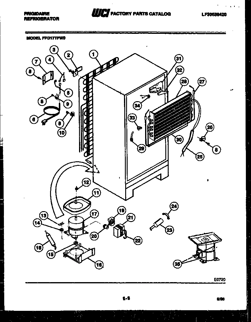 05 - SYSTEM AND AUTOMATIC DEFROST PARTS