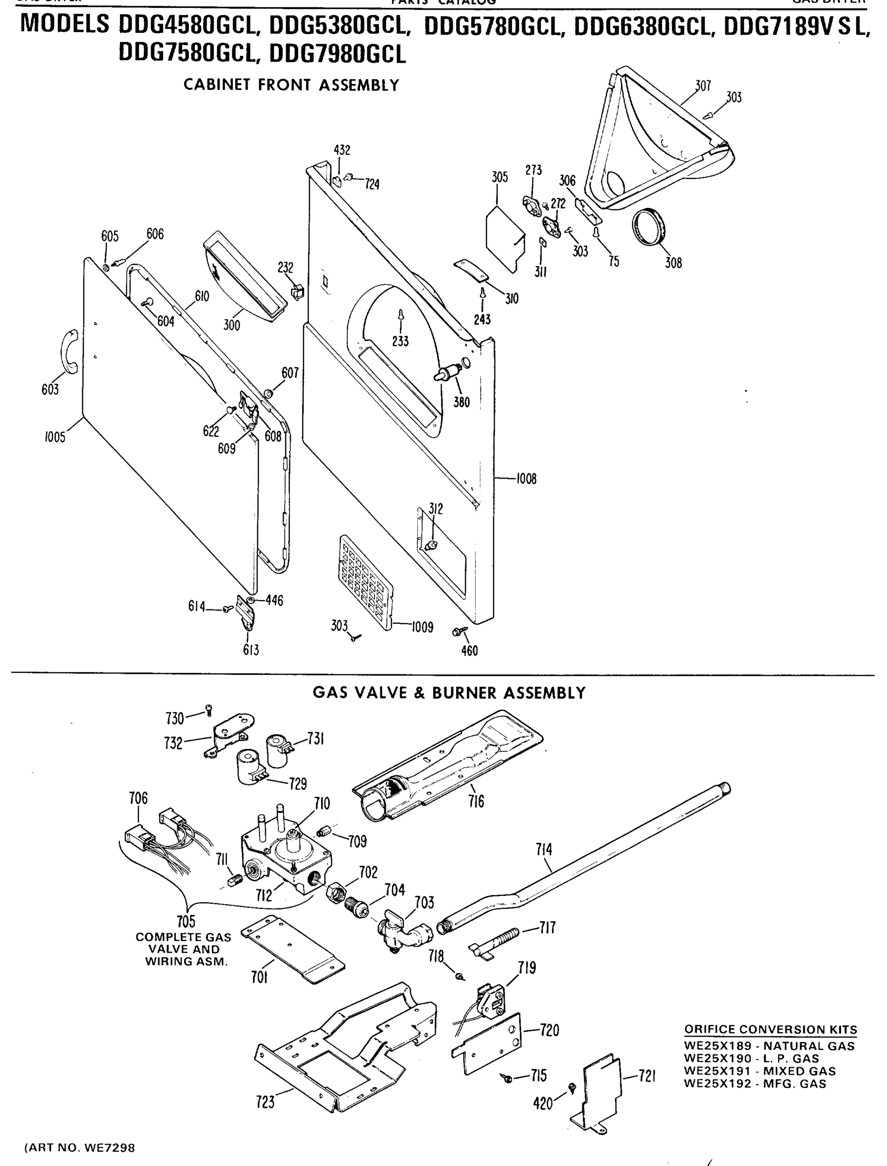 CABINET FRONT ASSEMBLY