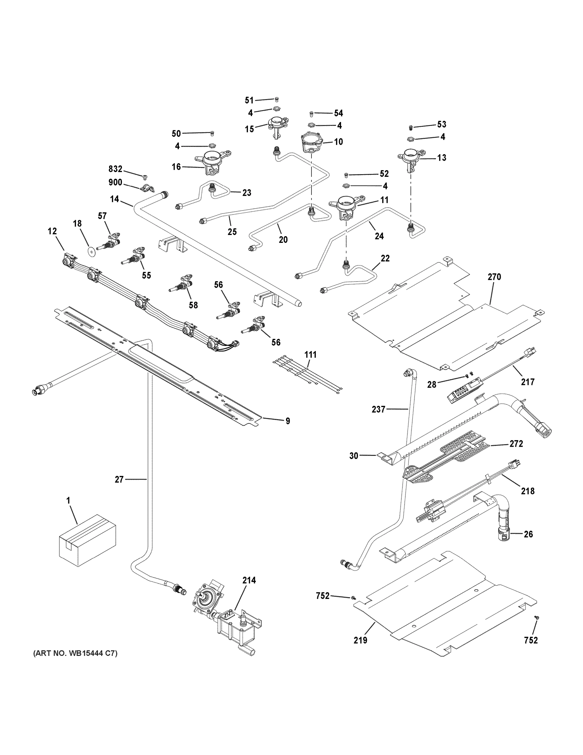 GAS & BURNER PARTS