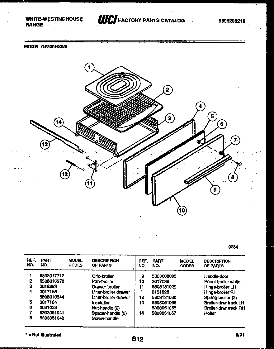 06 - BROILER DRAWER PARTS