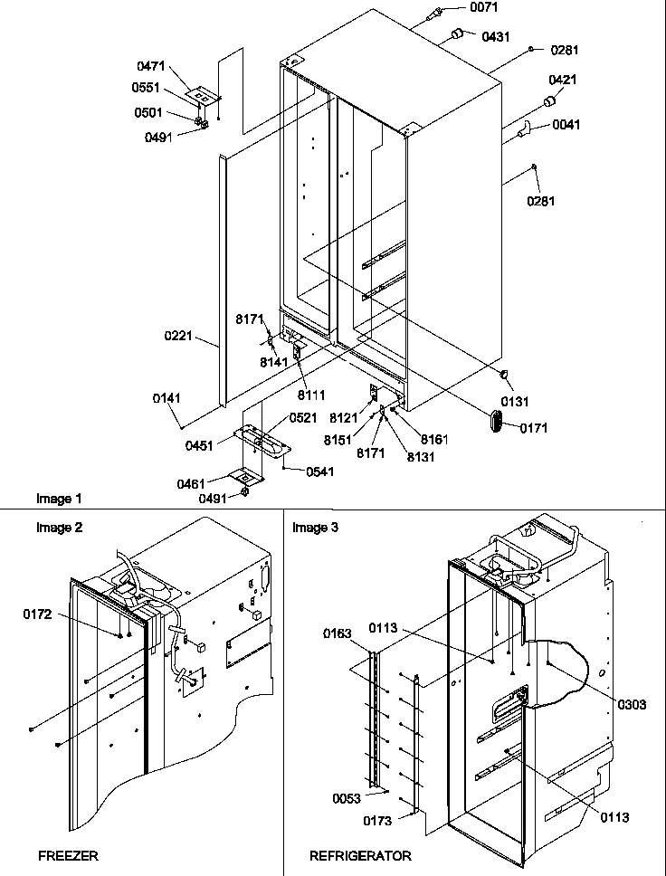 02 - CABINET PARTS