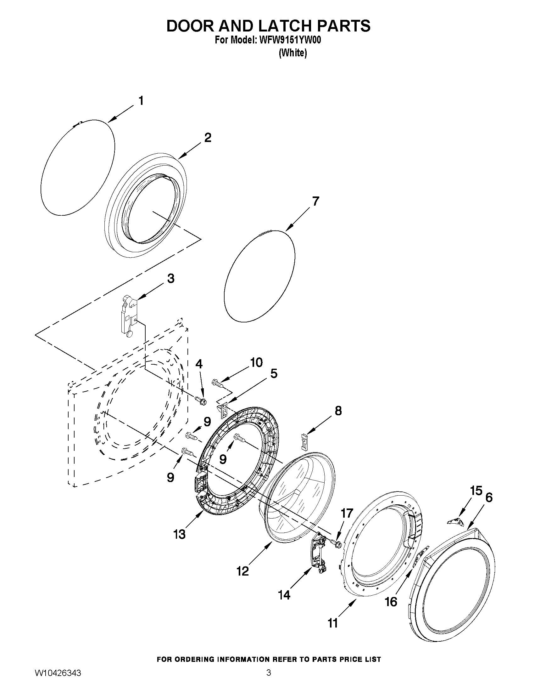 02 - DOOR AND LATCH PARTS
