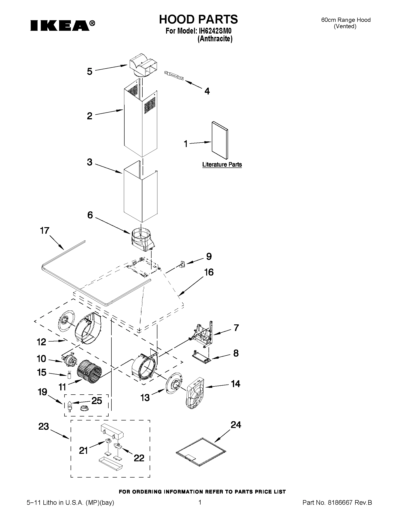 01 - HOOD PARTS