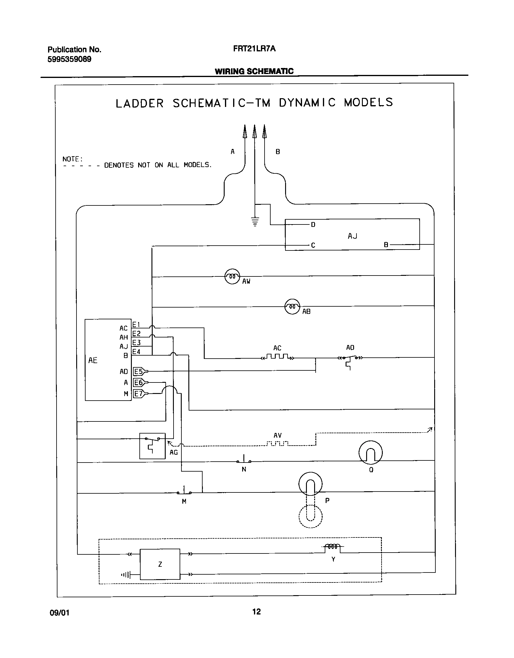 12 - WIRING SCHEMATIC