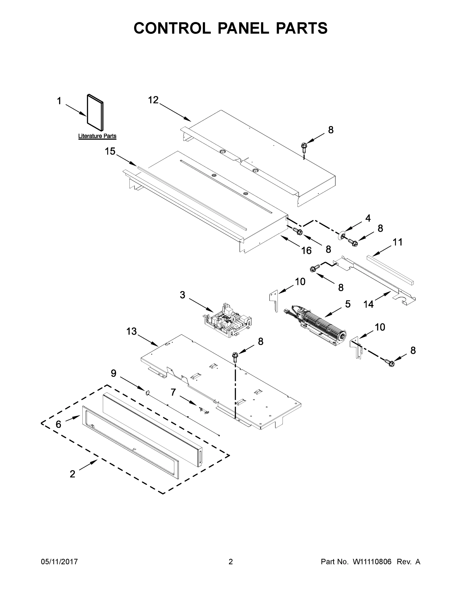02 - CONTROL PANEL PARTS