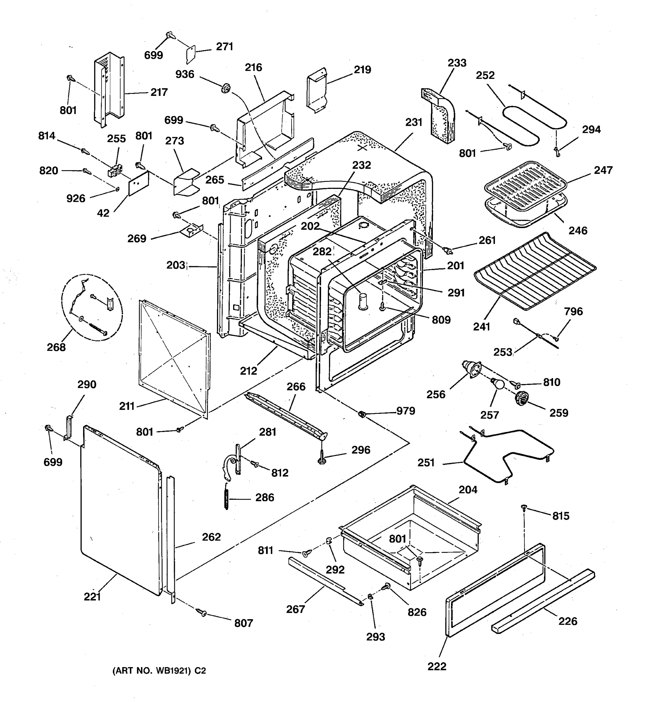 BODY & DRAWER PARTS