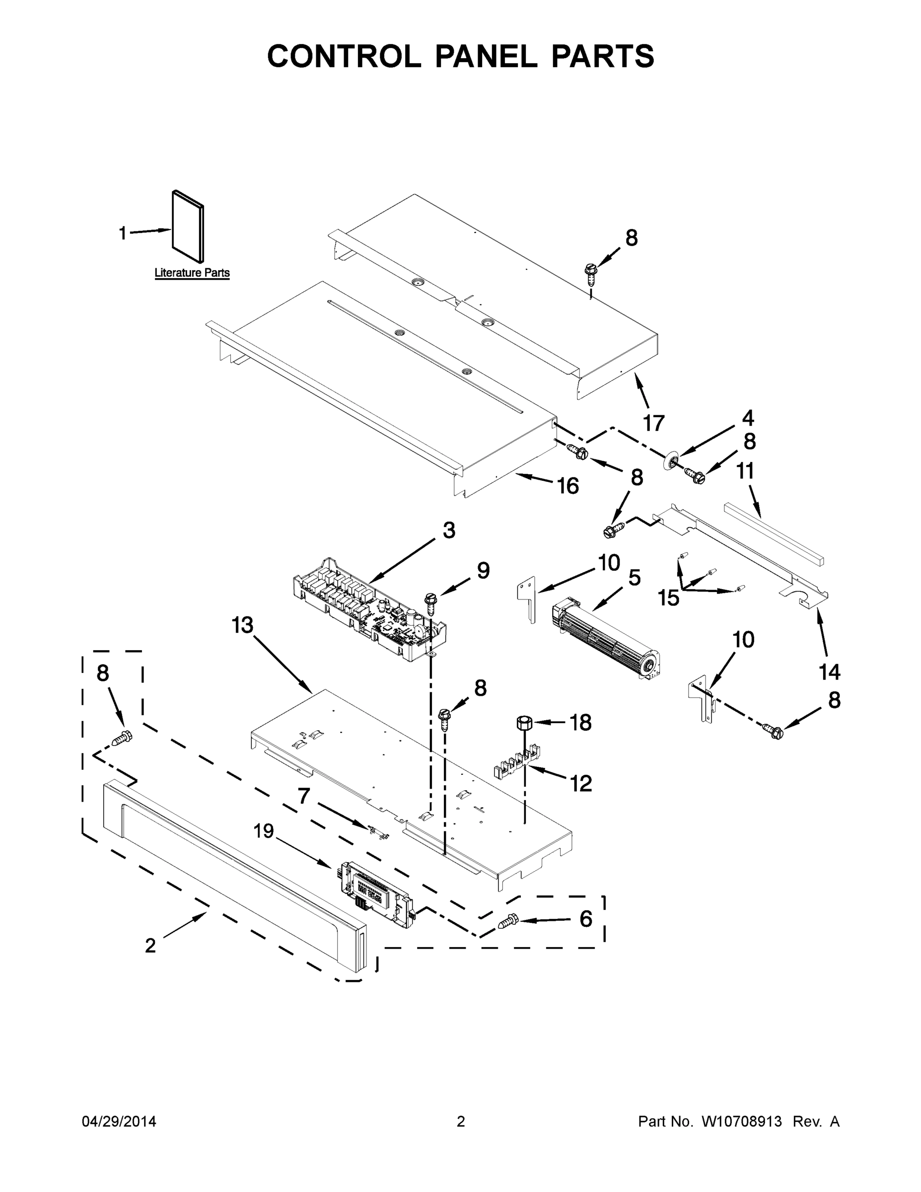 02 - CONTROL PANEL PARTS