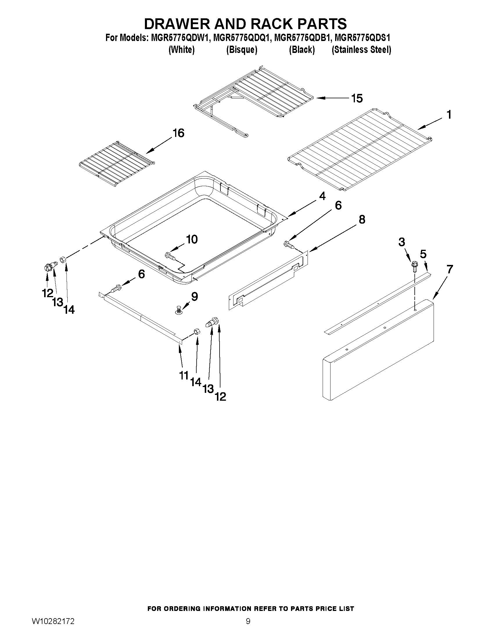 06 - DRAWER AND RACK PARTS