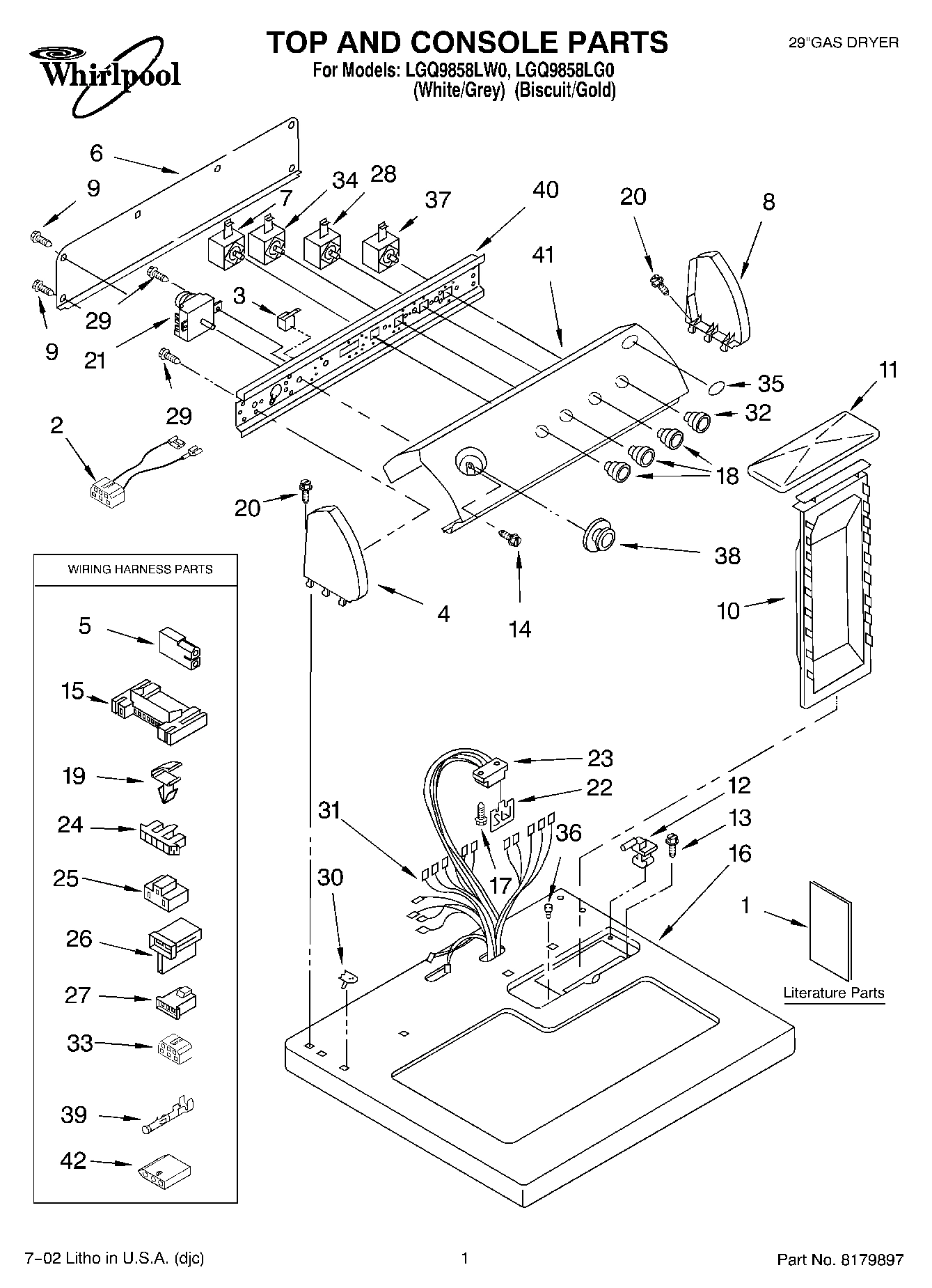 01 - TOP AND CONSOLE, LITERATURE