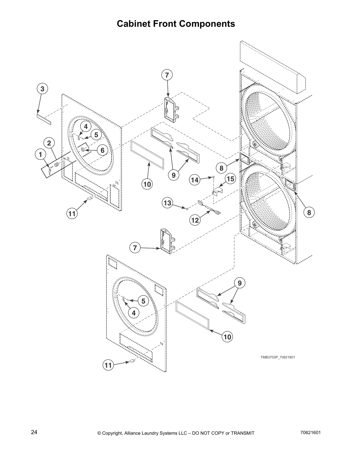 Cabinet Front Components