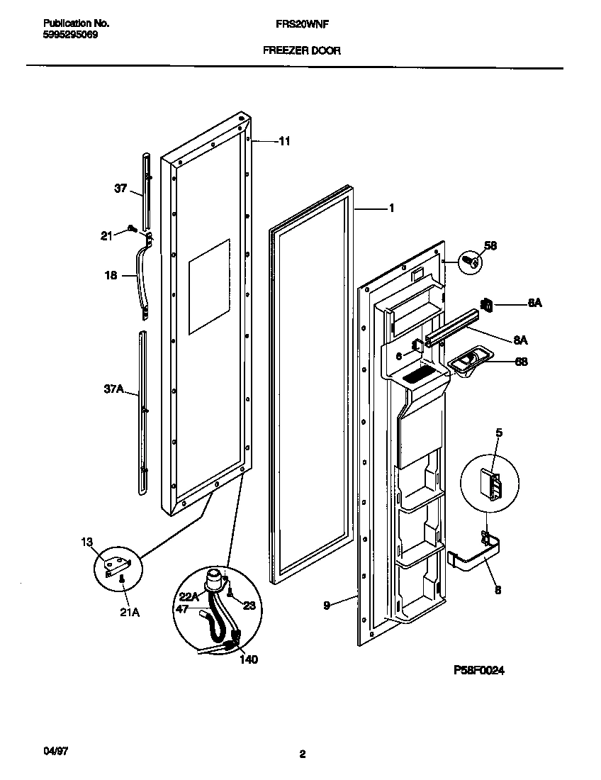 02 - FREEZER DOOR