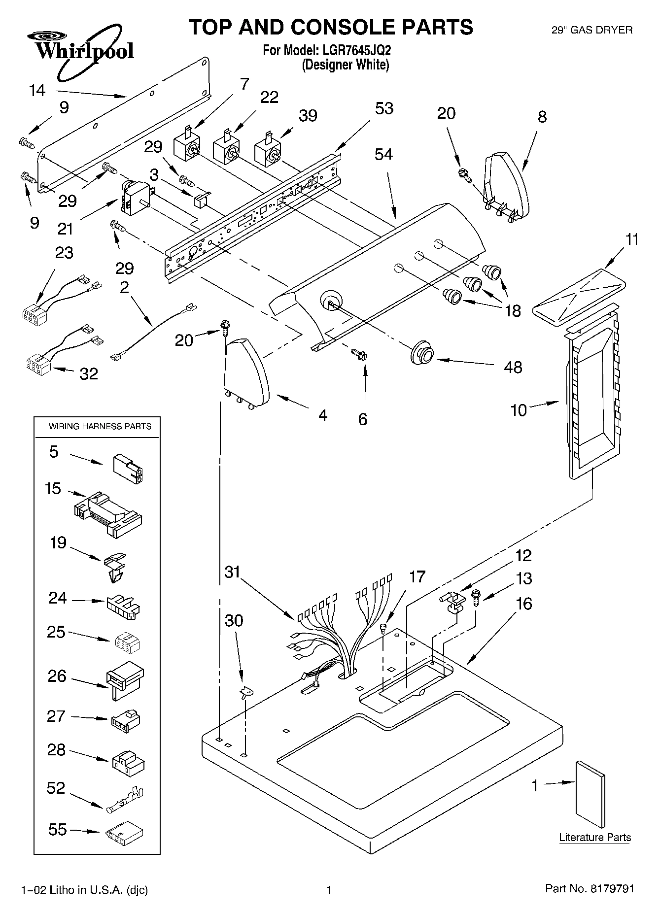 01 - TOP AND CONSOLE, LITERATURE