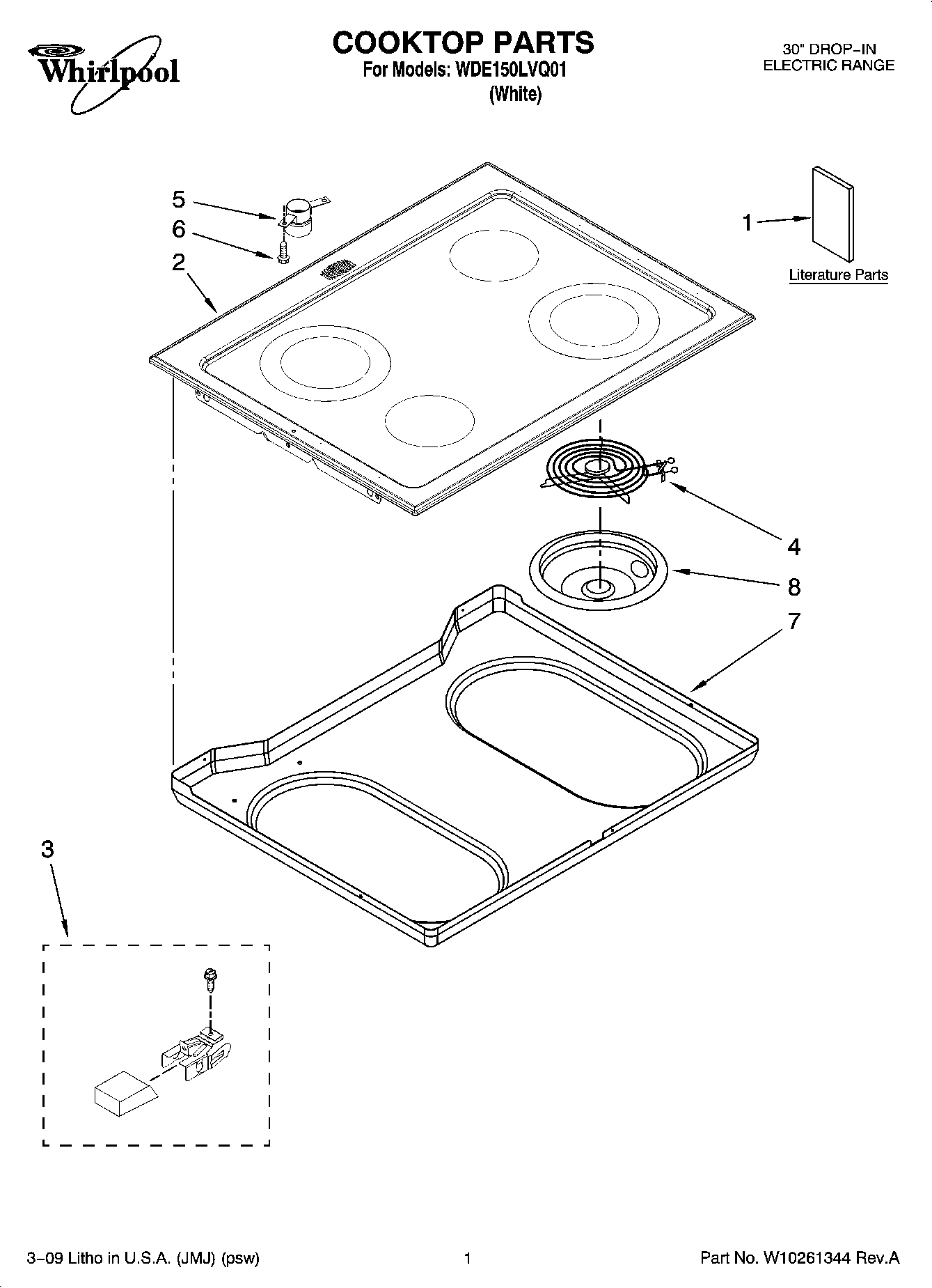 01 - COOKTOP PARTS