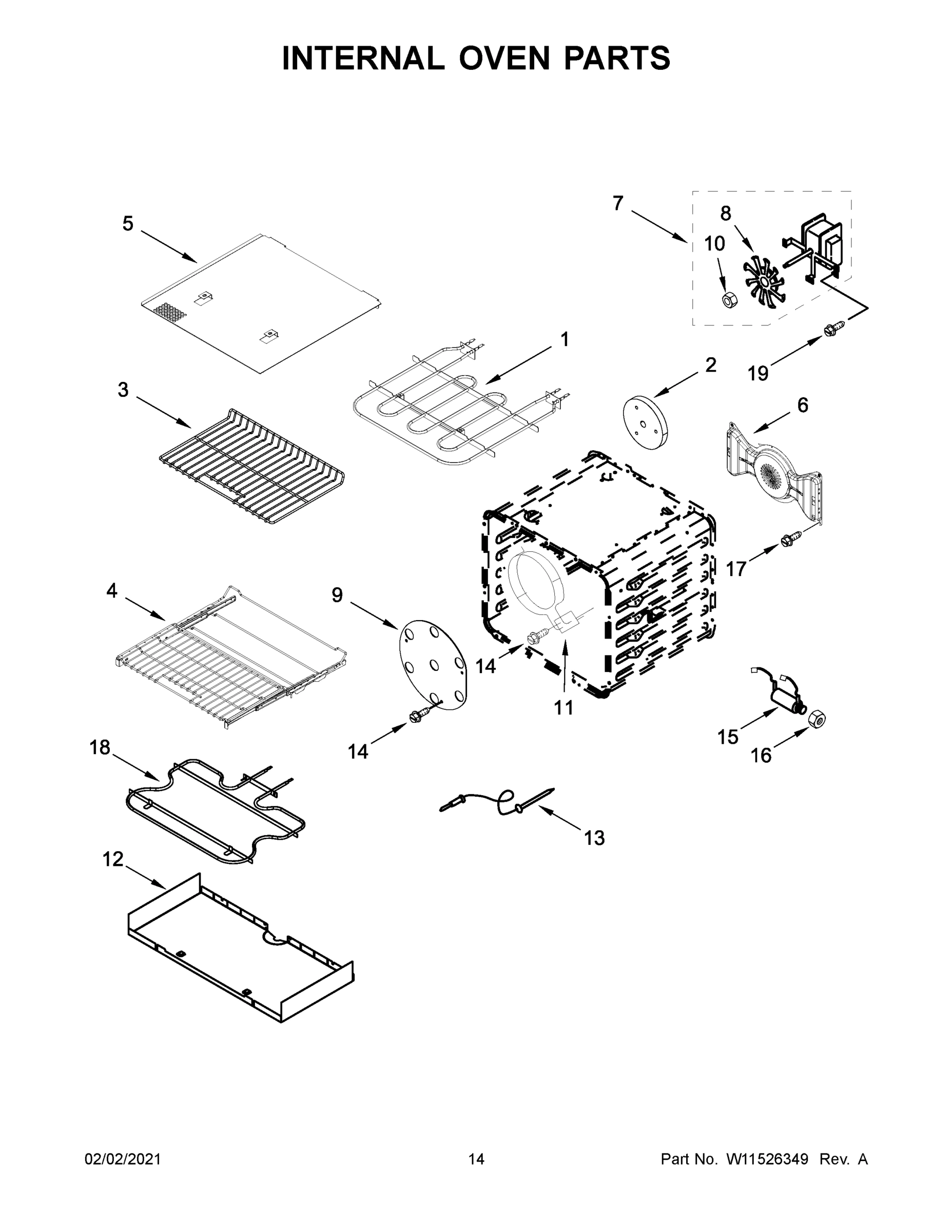 08 - INTERNAL OVEN PARTS