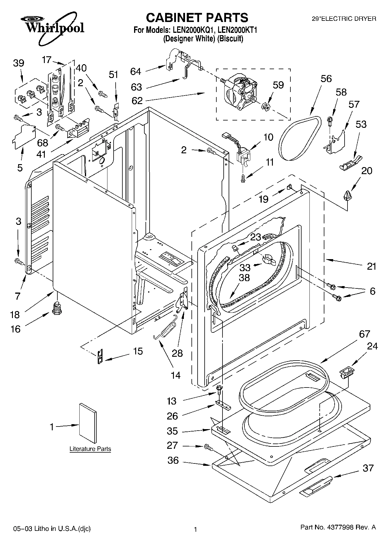 01 - CABINET PARTS