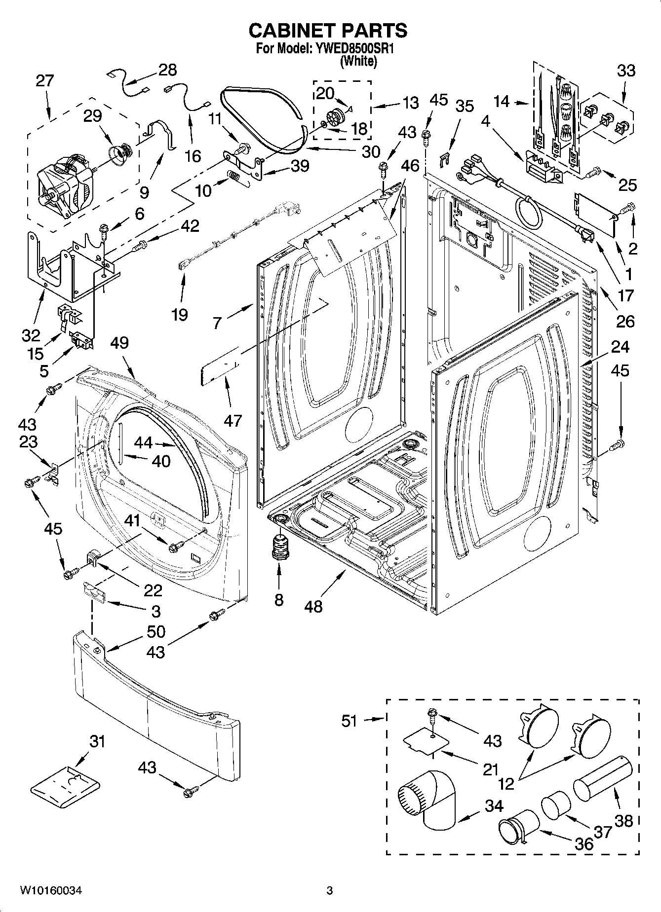 02 - CABINET PARTS