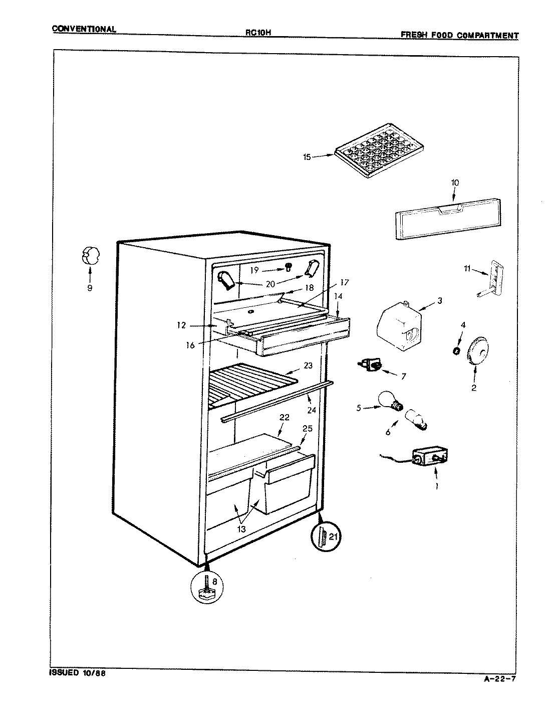 01 - FRESH FOOD COMPARTMENT