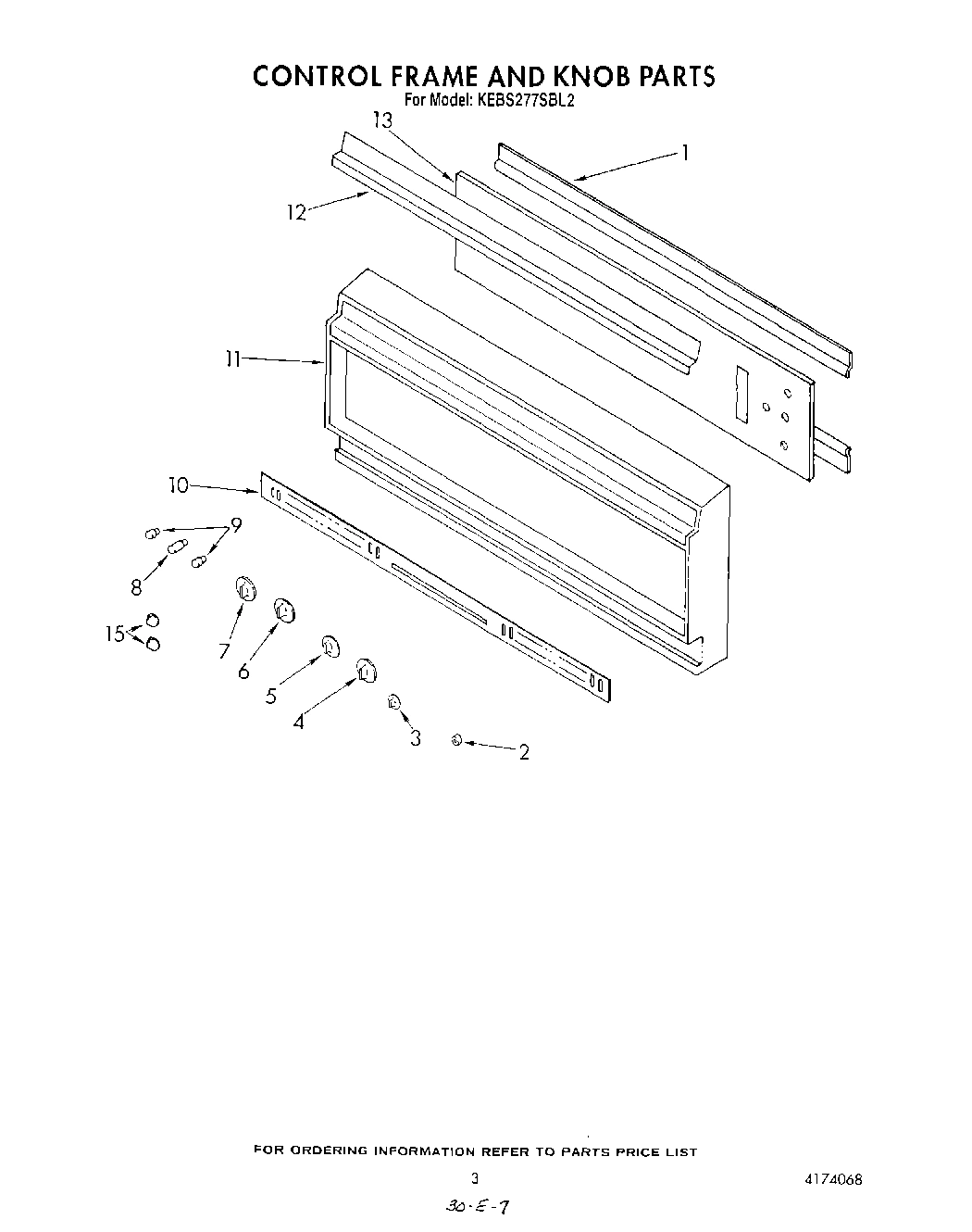 03 - CONTROL FRAME AND KNOB