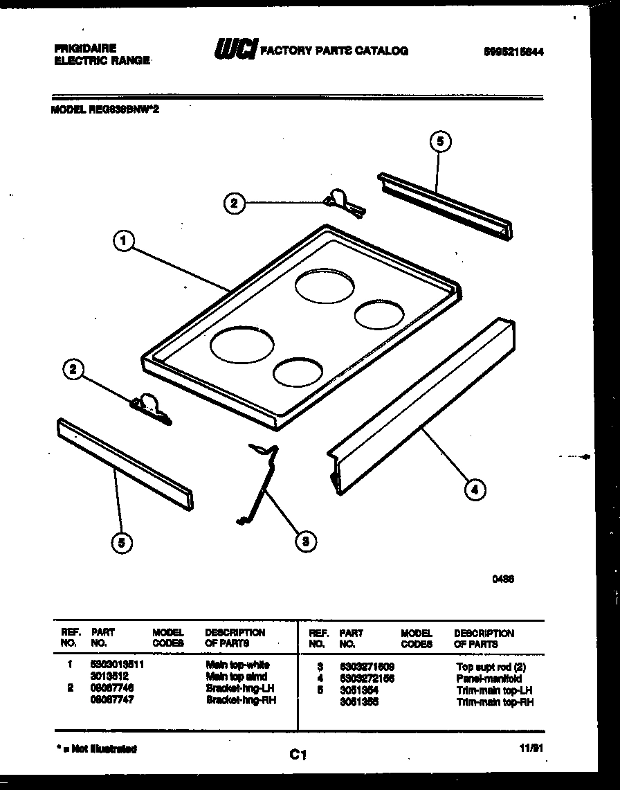 04 - COOKTOP PARTS