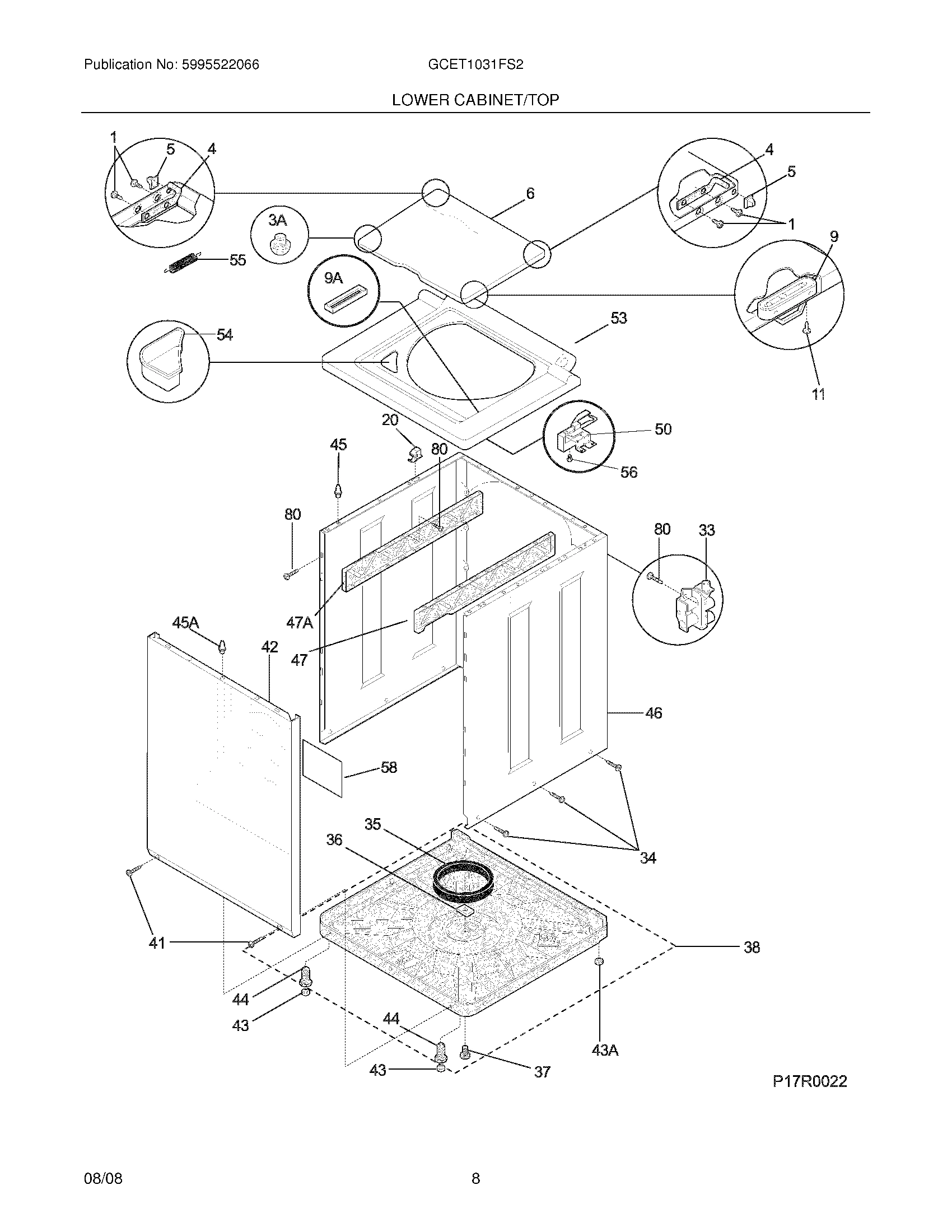 09 - LOWER CABINET/TOP