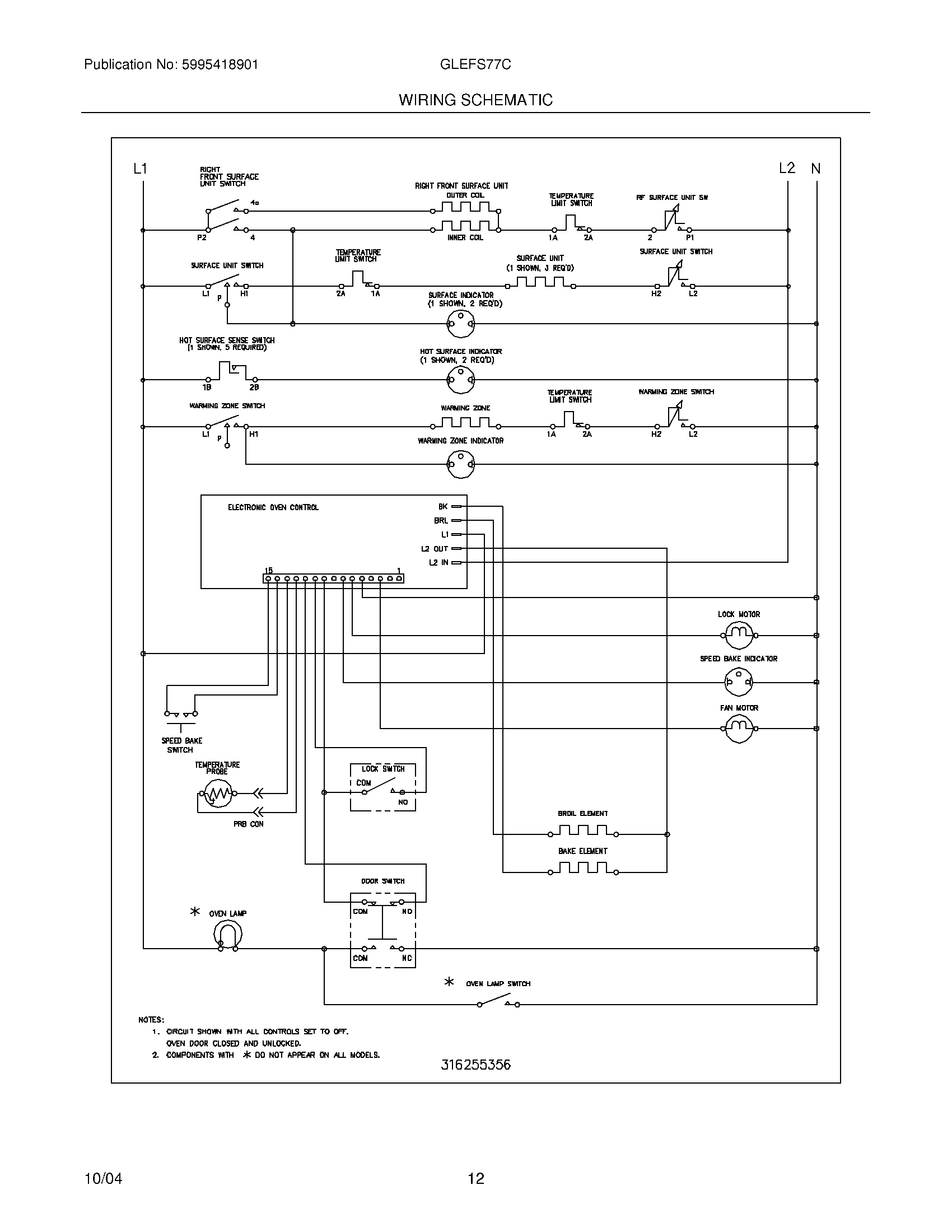 10 - WIRING SCHEMATIC