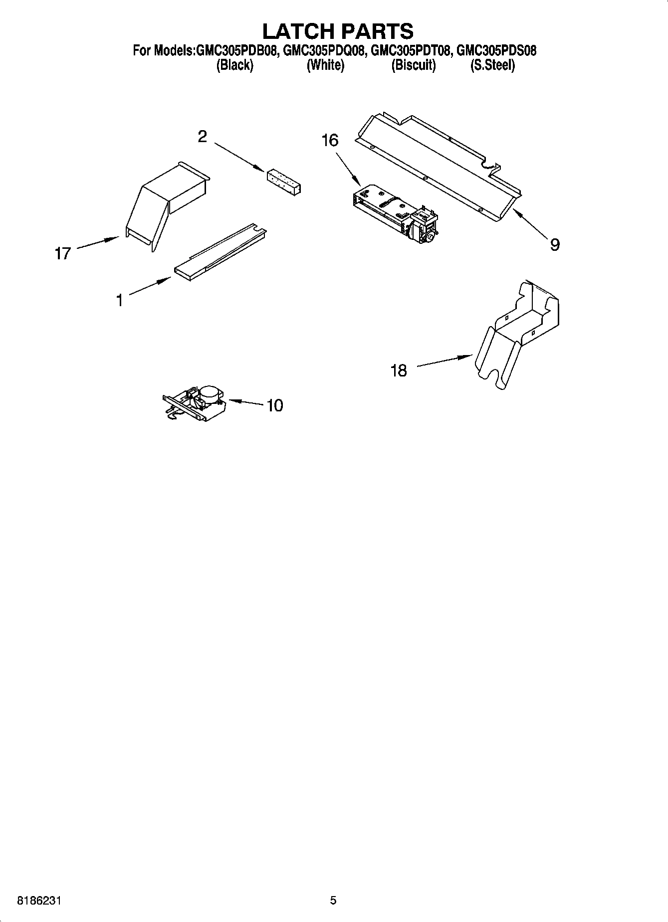 04 - LATCH PARTS