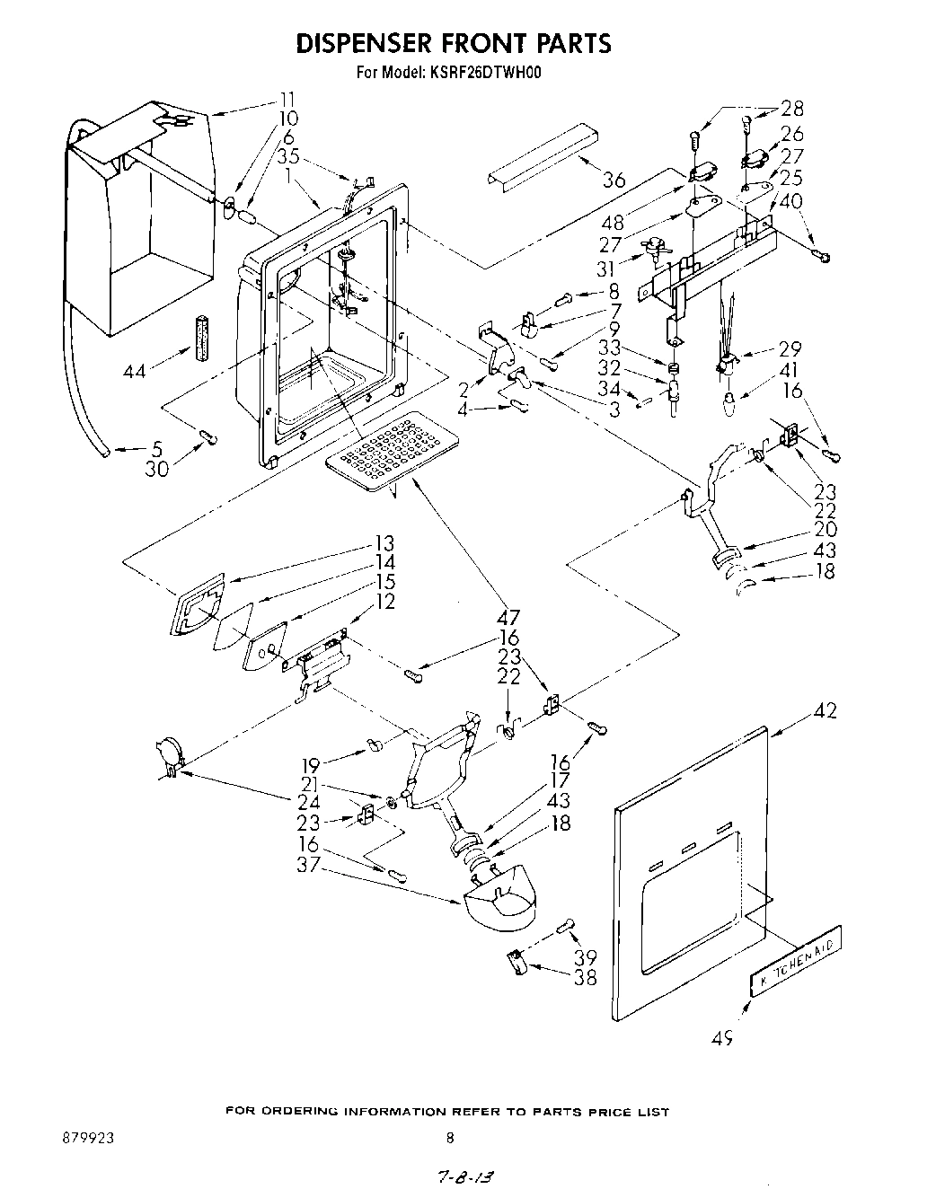 05 - DISPENSER FRONT