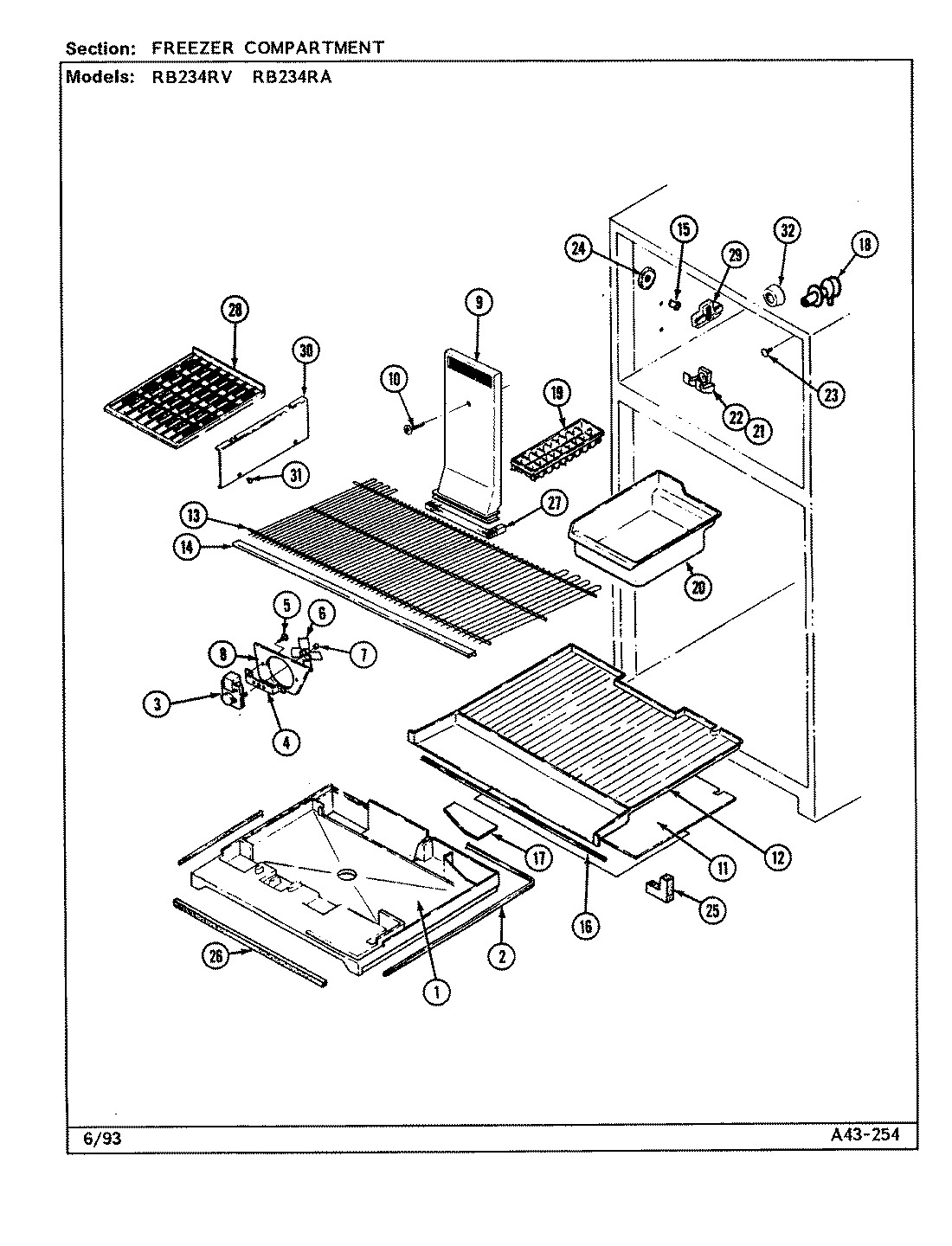 02 - FREEZER COMPARTMENT