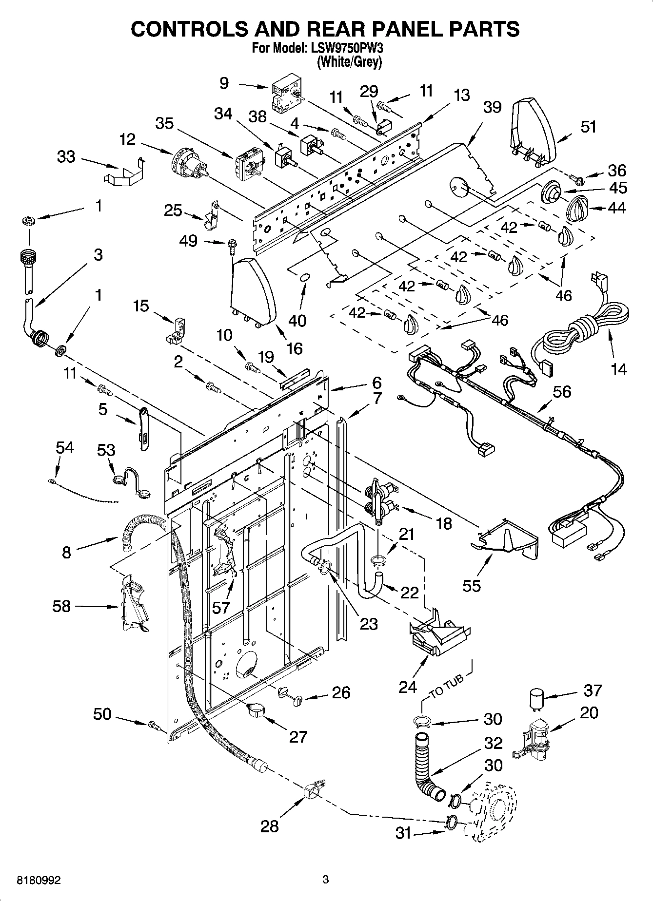 02 - CONTROLS AND REAR PANEL PARTS