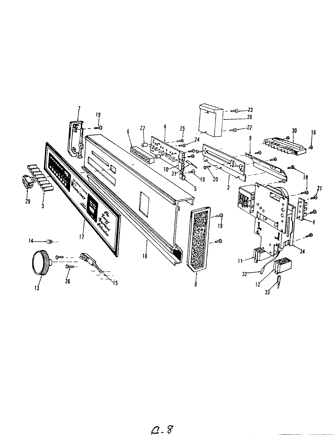 01 - CONTROL PANEL PARTS