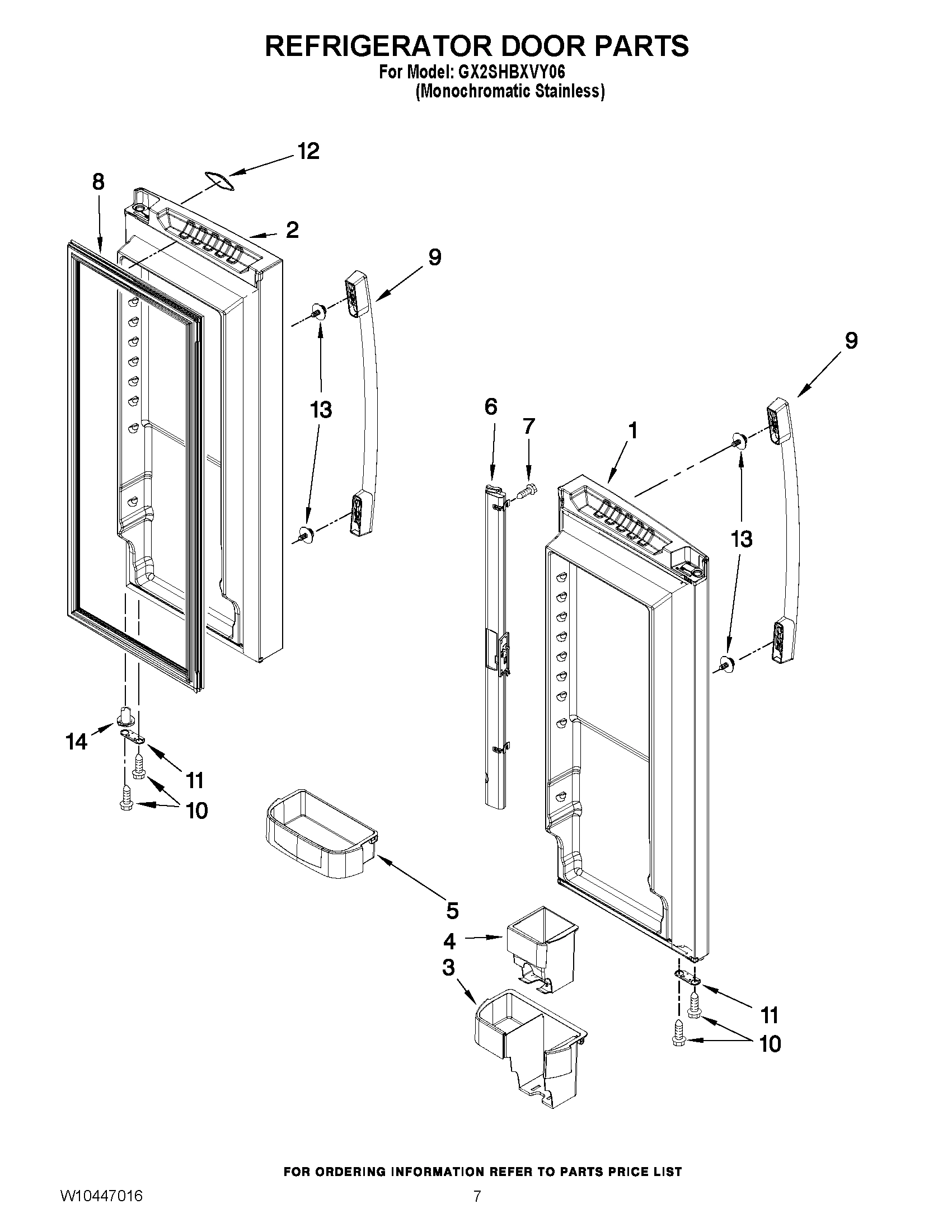 05 - REFRIGERATOR DOOR PARTS